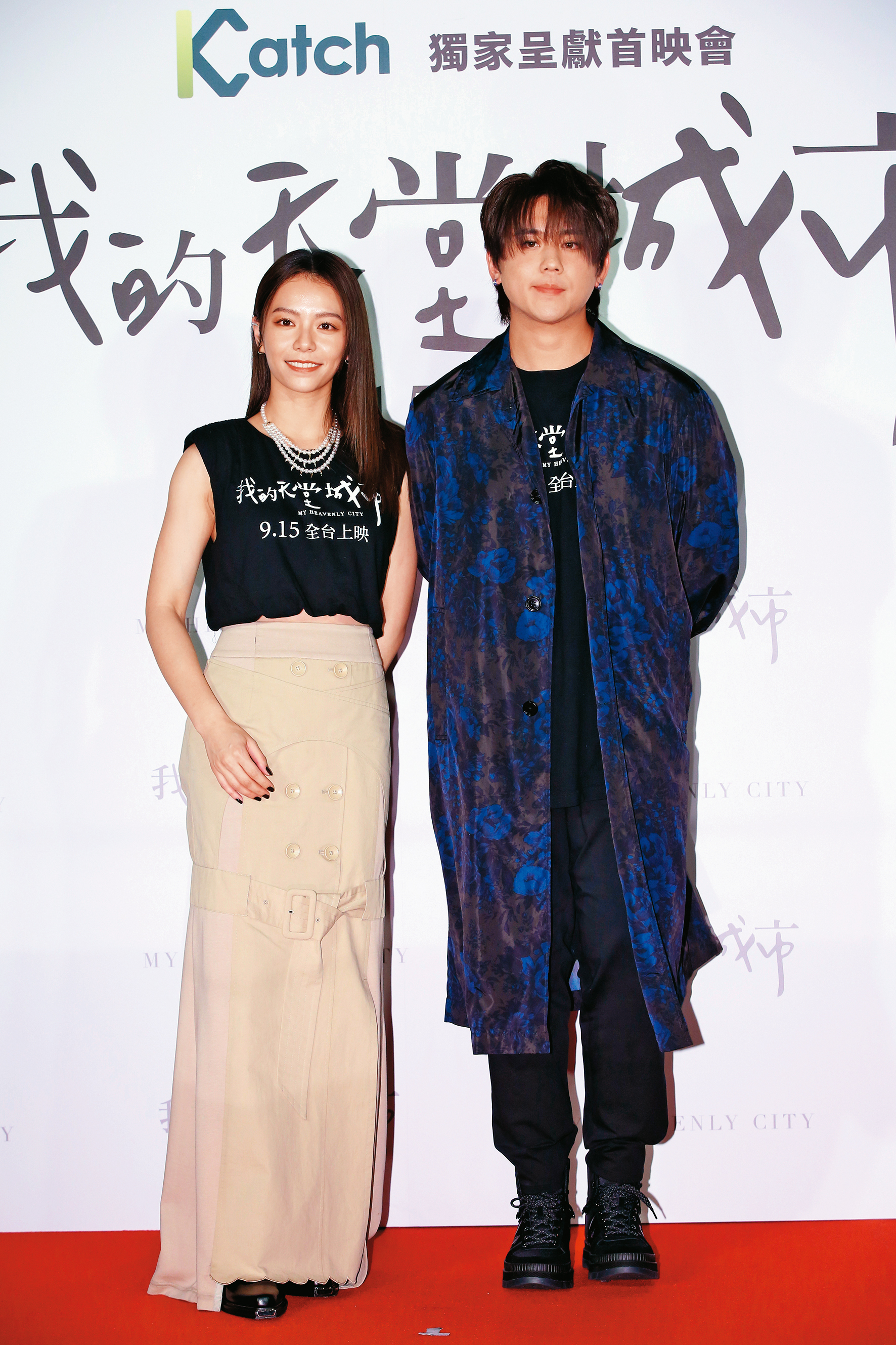 從小看台劇、台綜和台影長大，姜濤看完《我的少女時代》把宋芸樺（左）當女神，現在竟能同片演出。