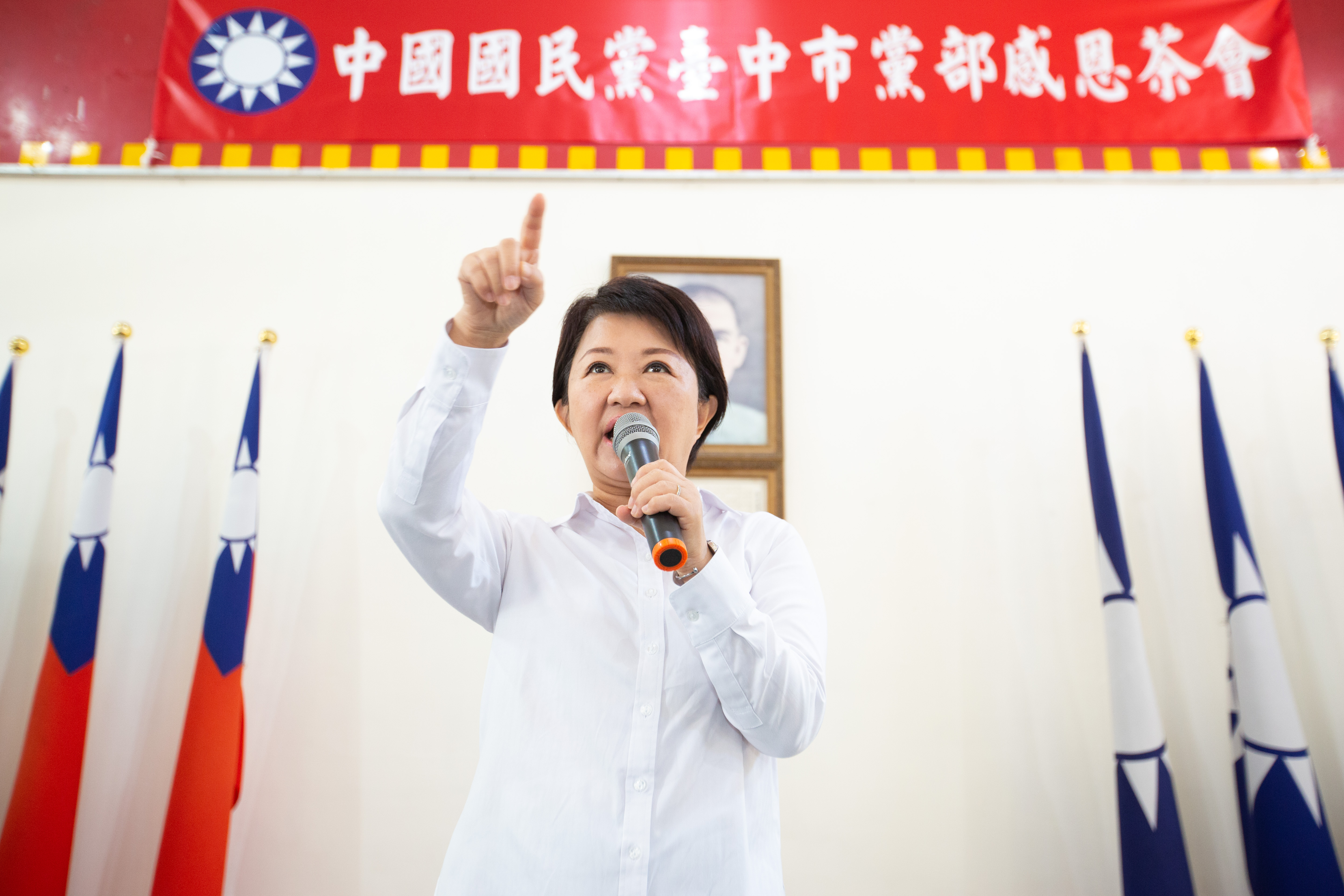 台中市長盧秀燕指控農業部不提供進口蛋的流向。（本刊資料照）