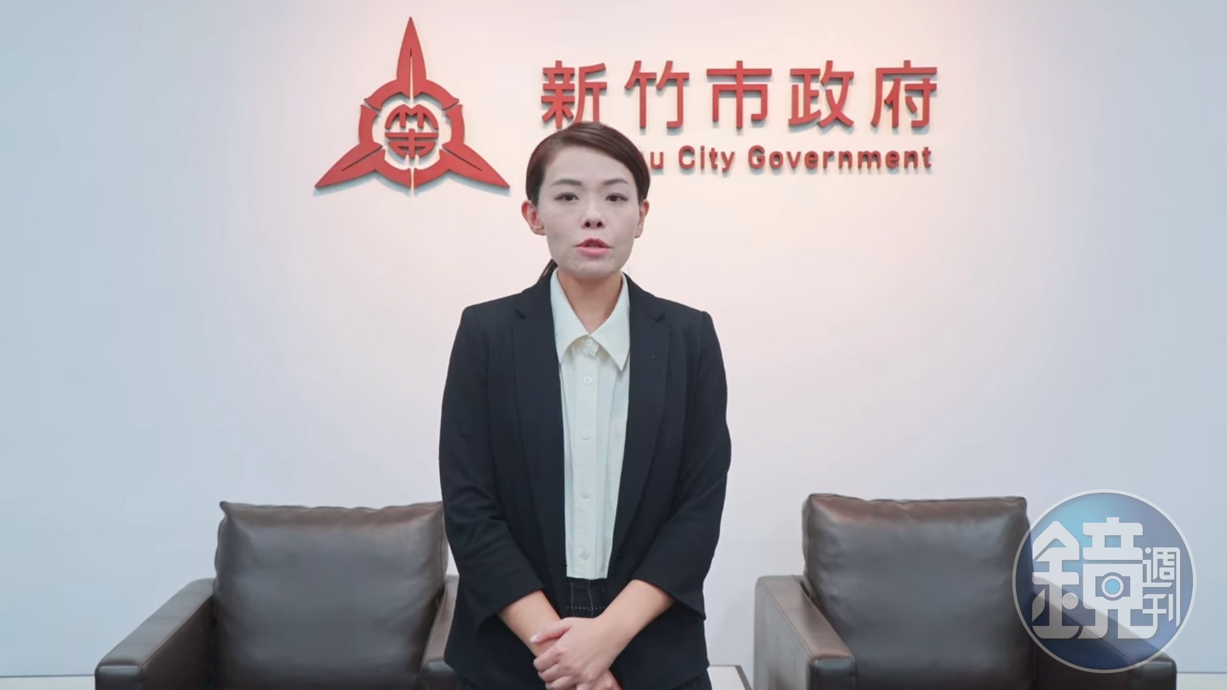 高虹安拍影片向市民道歉。(翻攝自高虹安臉書)
