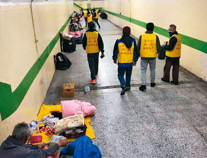 社會局轉介街友到協會安置，但協會人員卻用藉口把街友趕走。（翻攝台中市街友關懷協會臉書）