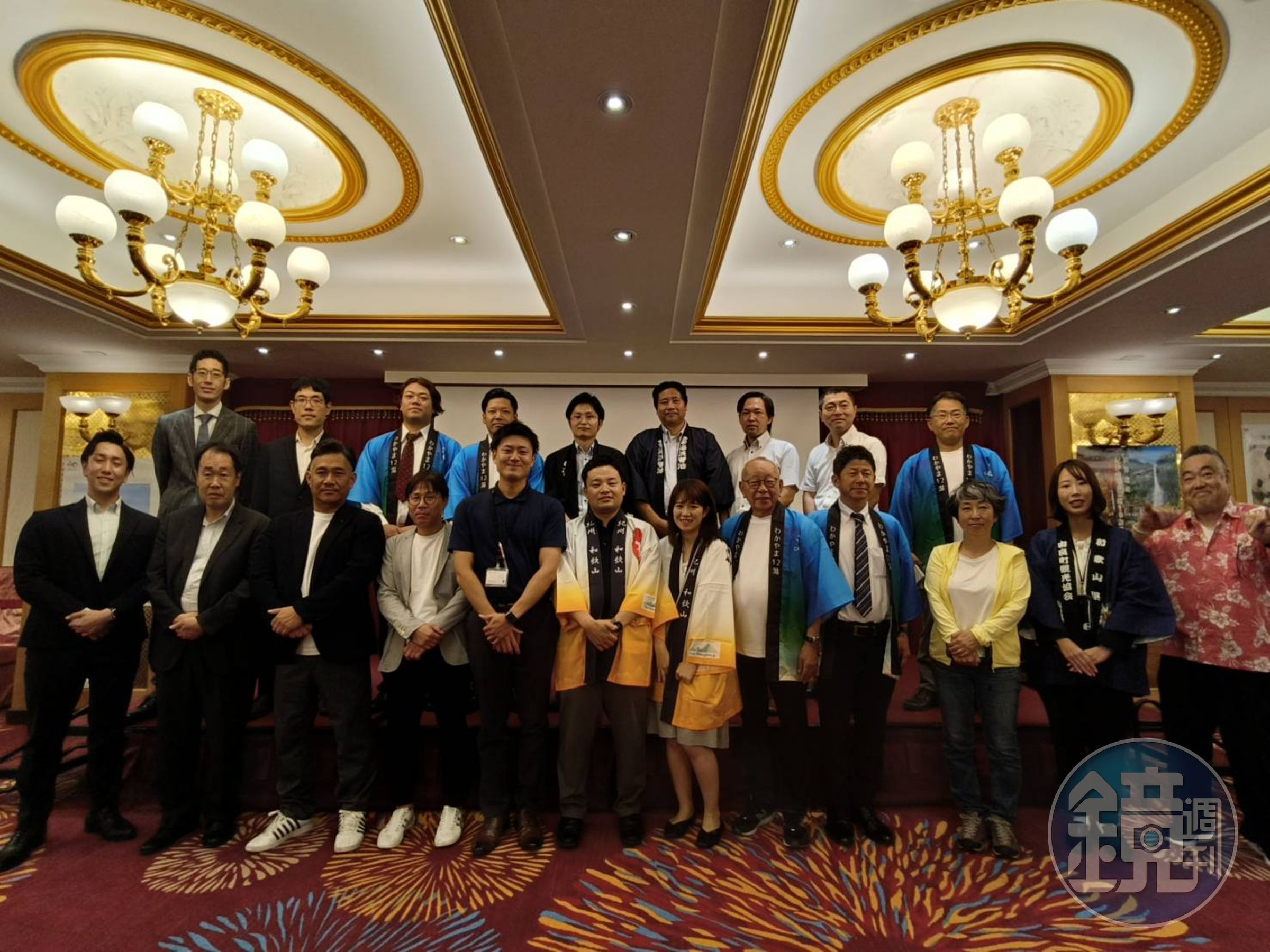 和歌山縣觀光局帶領當地業者前來台灣推廣觀光。（和歌山縣觀光局提供）