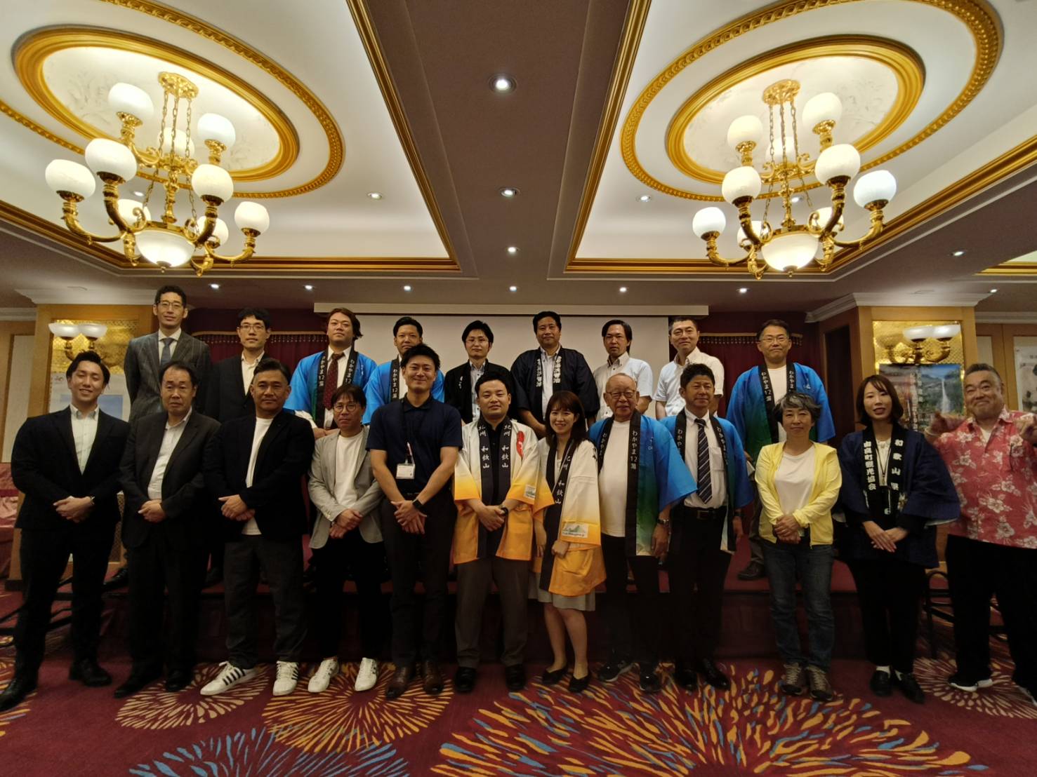 和歌山縣觀光局帶領當地業者前來台灣推廣觀光。（和歌山縣觀光局提供）