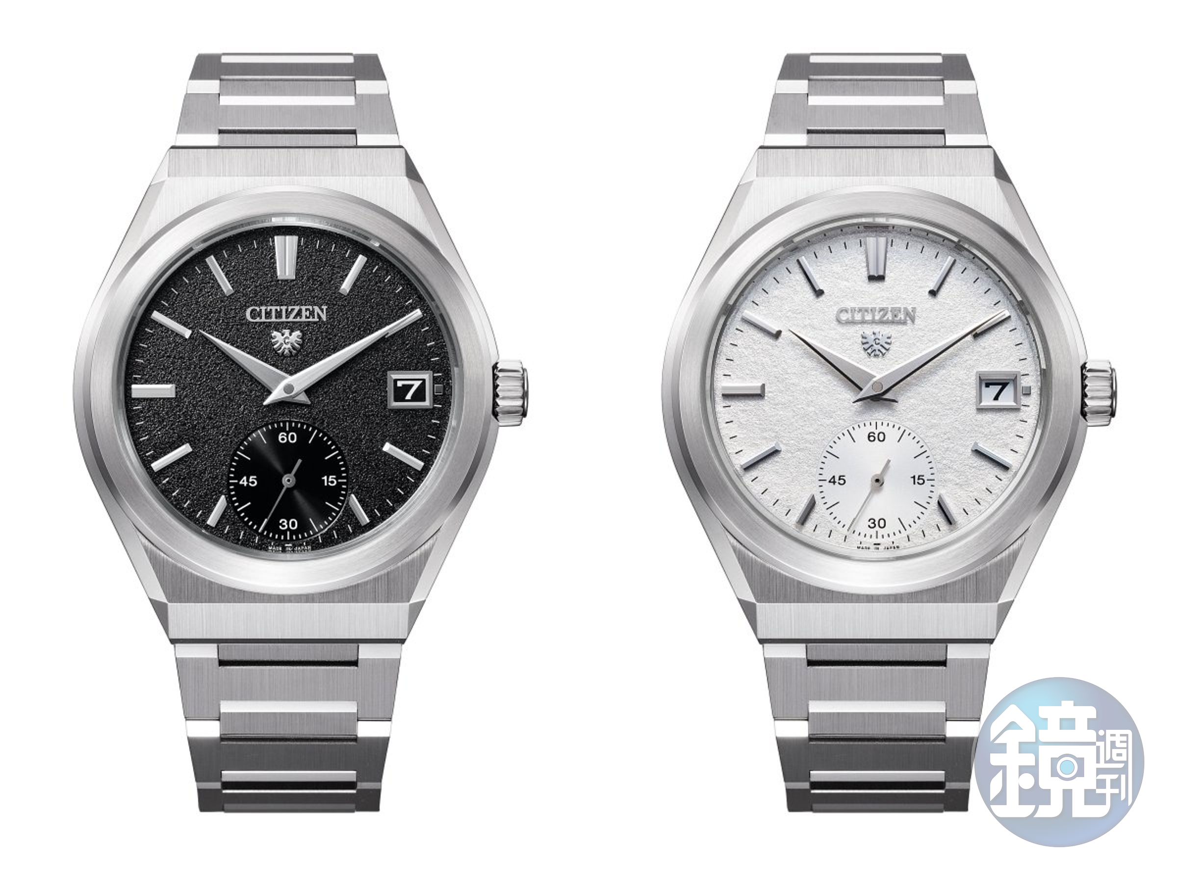 The CITIZEN 全新機械機芯 Cal.0210 錶款,在原有的大三針基礎上增加日曆視窗,以滿足需要日期功能的錶迷。