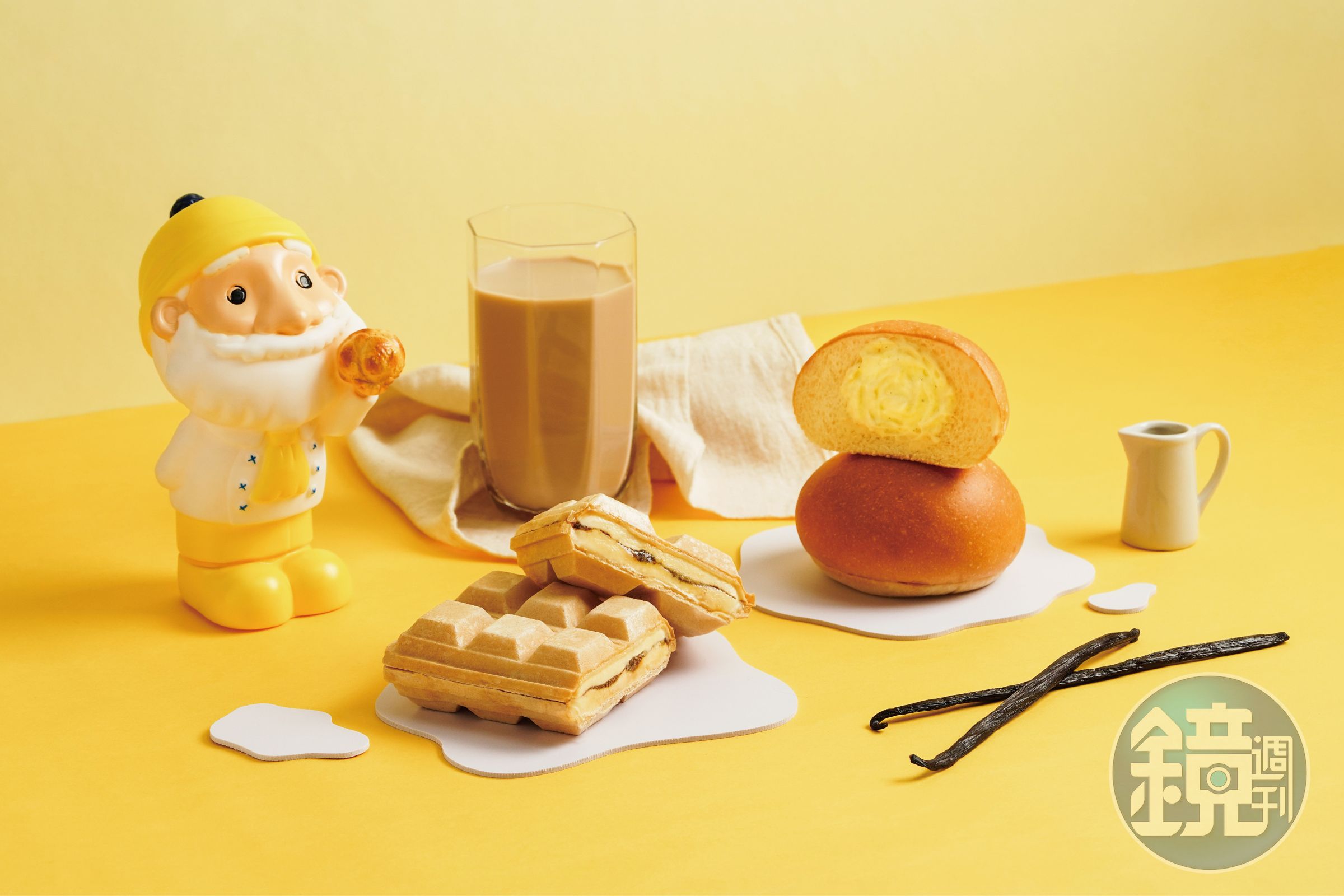 「beard papa’s」在入秋之際和全家攜手推出3款卡士達甜品。
