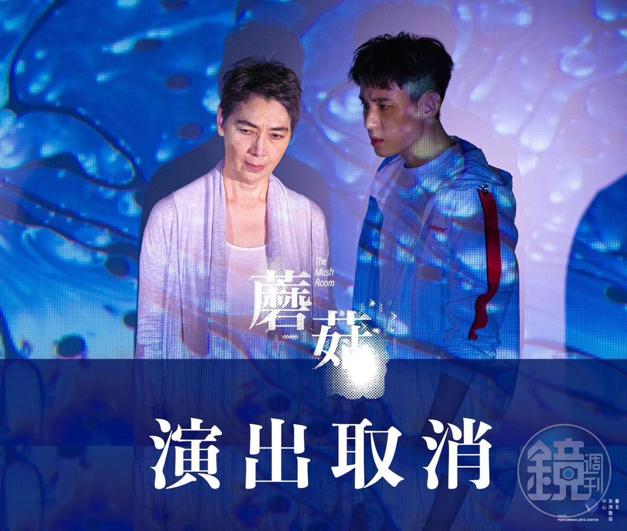 資深女星賴佩霞應允擔任鴻海創辦人郭台銘的副手,不過由她擔綱的舞台劇《蘑菇》,卻因她請辭而被迫宣布取消演出。(翻攝自臉書@動見体 M.O.V.E. Theatre)