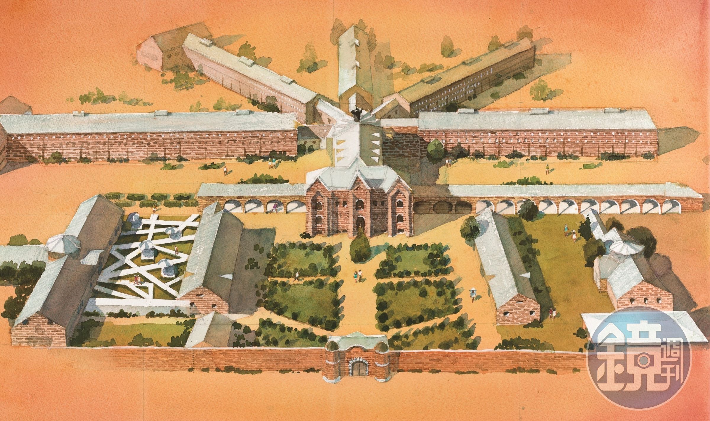 日本「舊奈良監獄」將由星野集團接手改建成高級旅館。（翻攝X@HoshinoResorts）