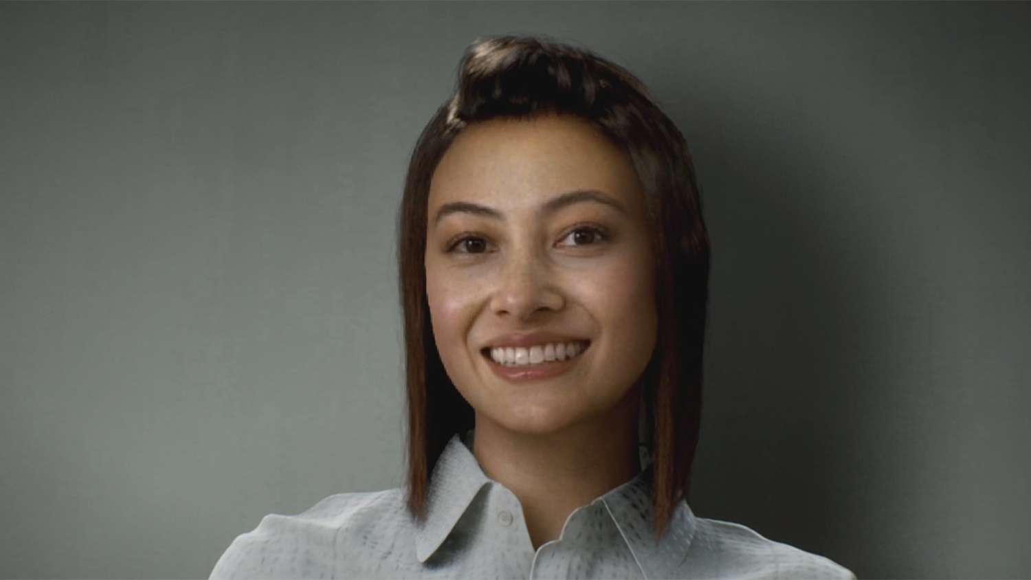 數字王國耗時5年研發虛擬人Zoey，表情可維妙維肖地模仿人類。（數字王國提供）