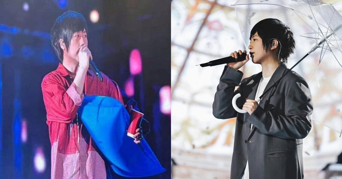 五月天主唱阿信日前在西安演唱會吸氧上陣,讓歌迷好擔心。(翻攝自微博、阿信臉書)