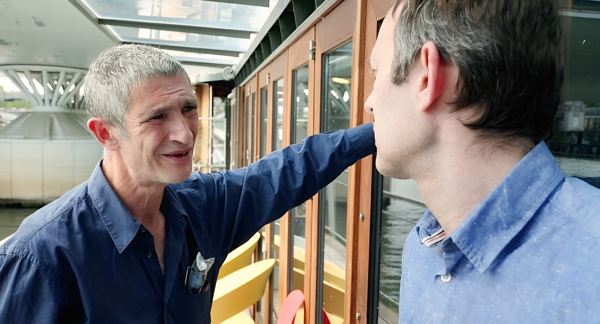 法國紀錄片導演傑拉德戈茲蘭之子馮索瓦雖罹患精神障礙，但在家人關愛下，人生反而活得更瀟灑。（海鵬提供）