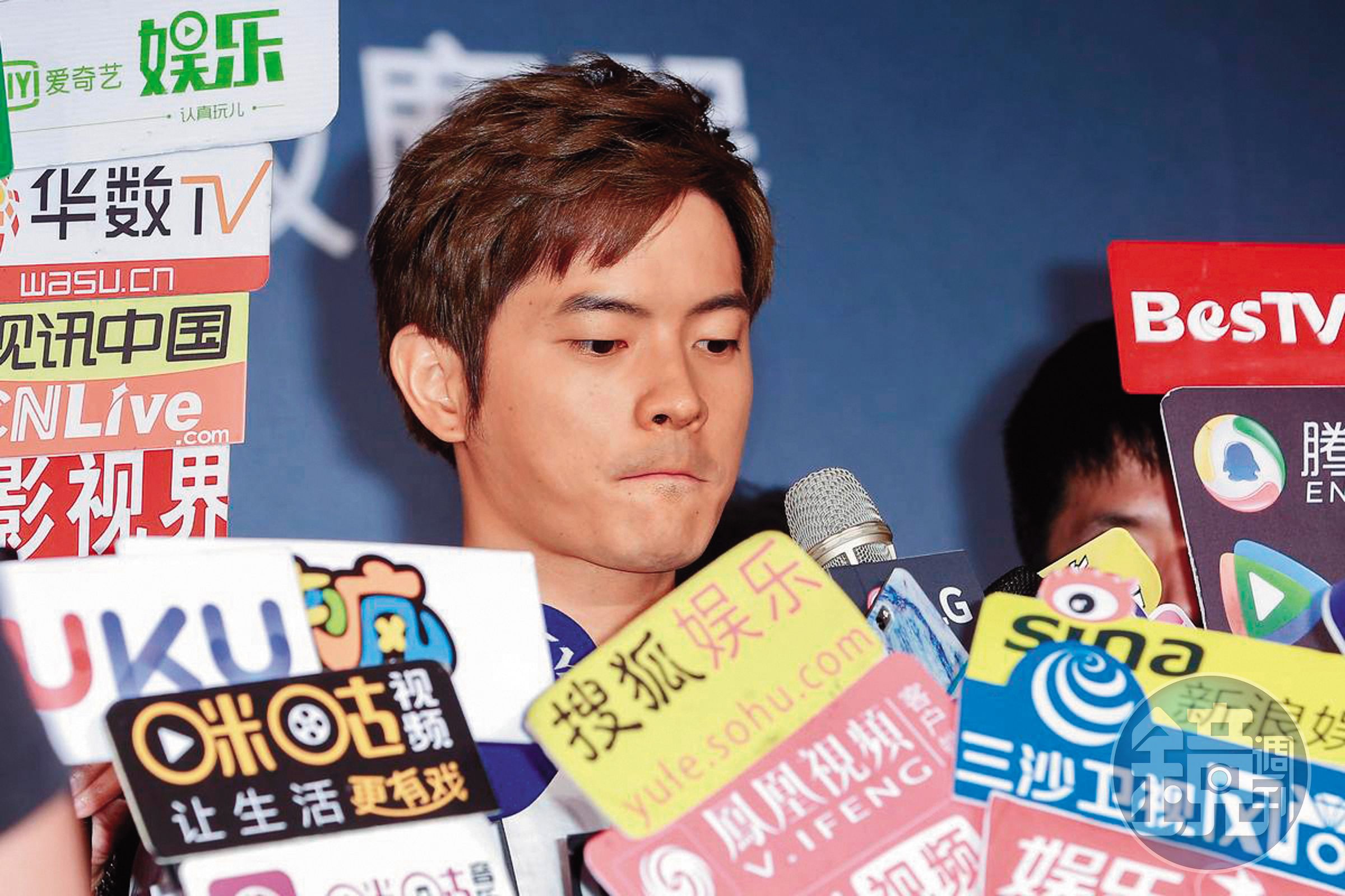 宥勝十年前就曾在活動上莫名情緒化不願面對媒體。（本刊資料照）
