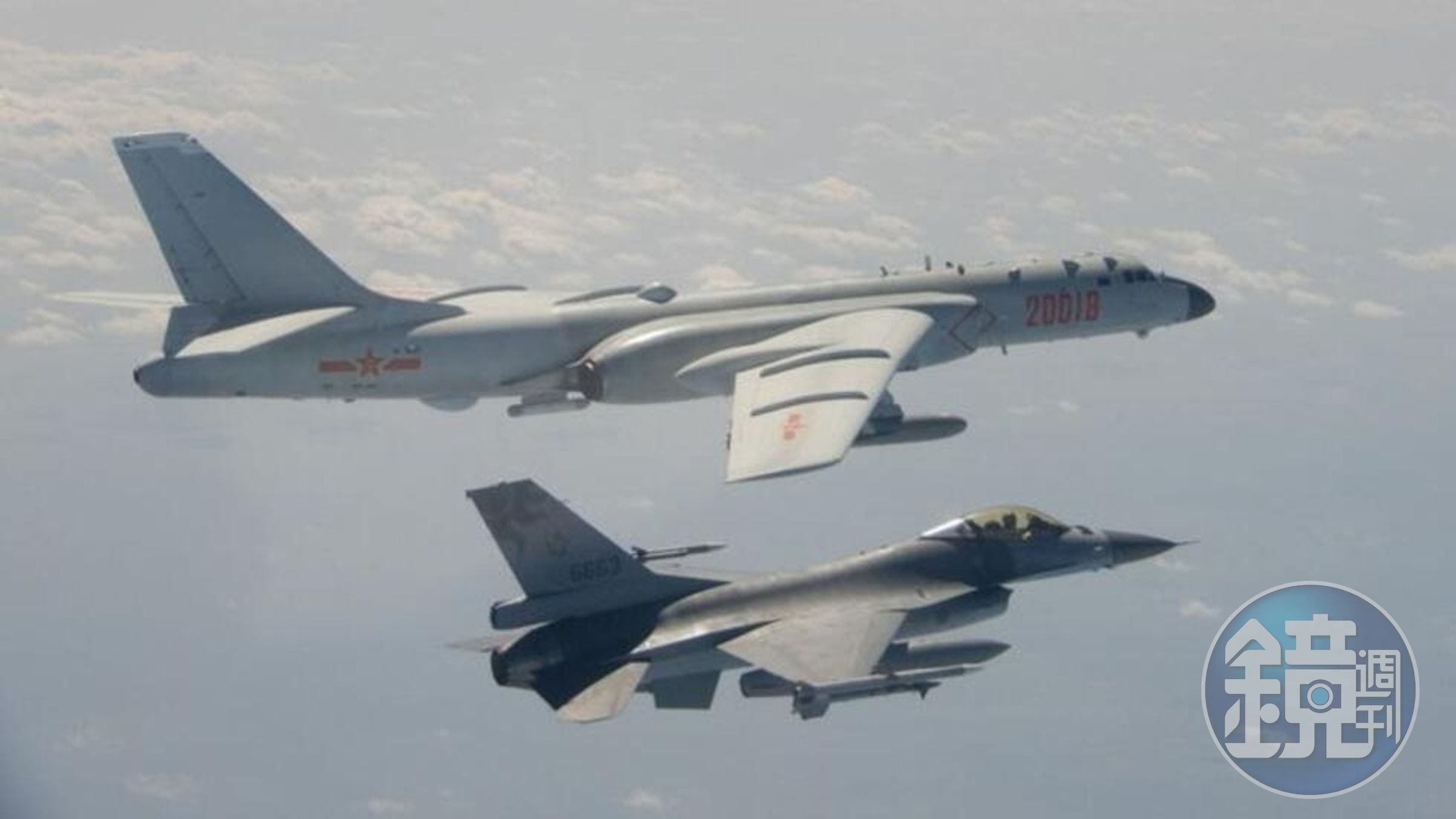 中共單日派103軍機擾台，破史上紀錄！國防部：停止破壞性的單邊行為。（翻自《法廣》資料照）