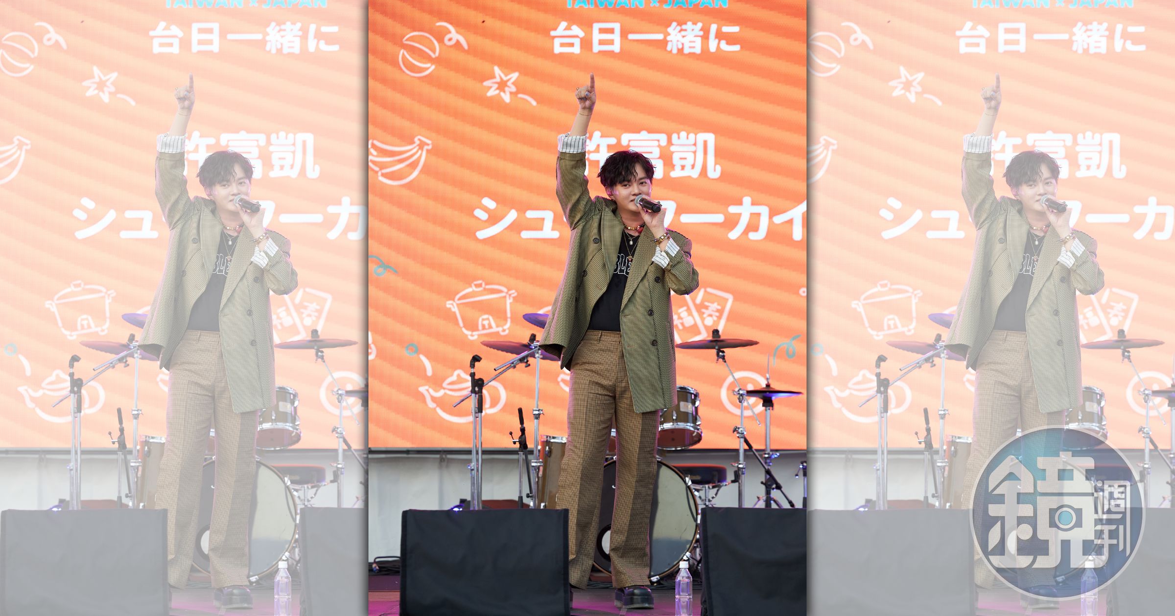 許富凱受邀赴日參加「Taiwan Plus」音樂節首日壓軸演出。（何樂音樂提供）