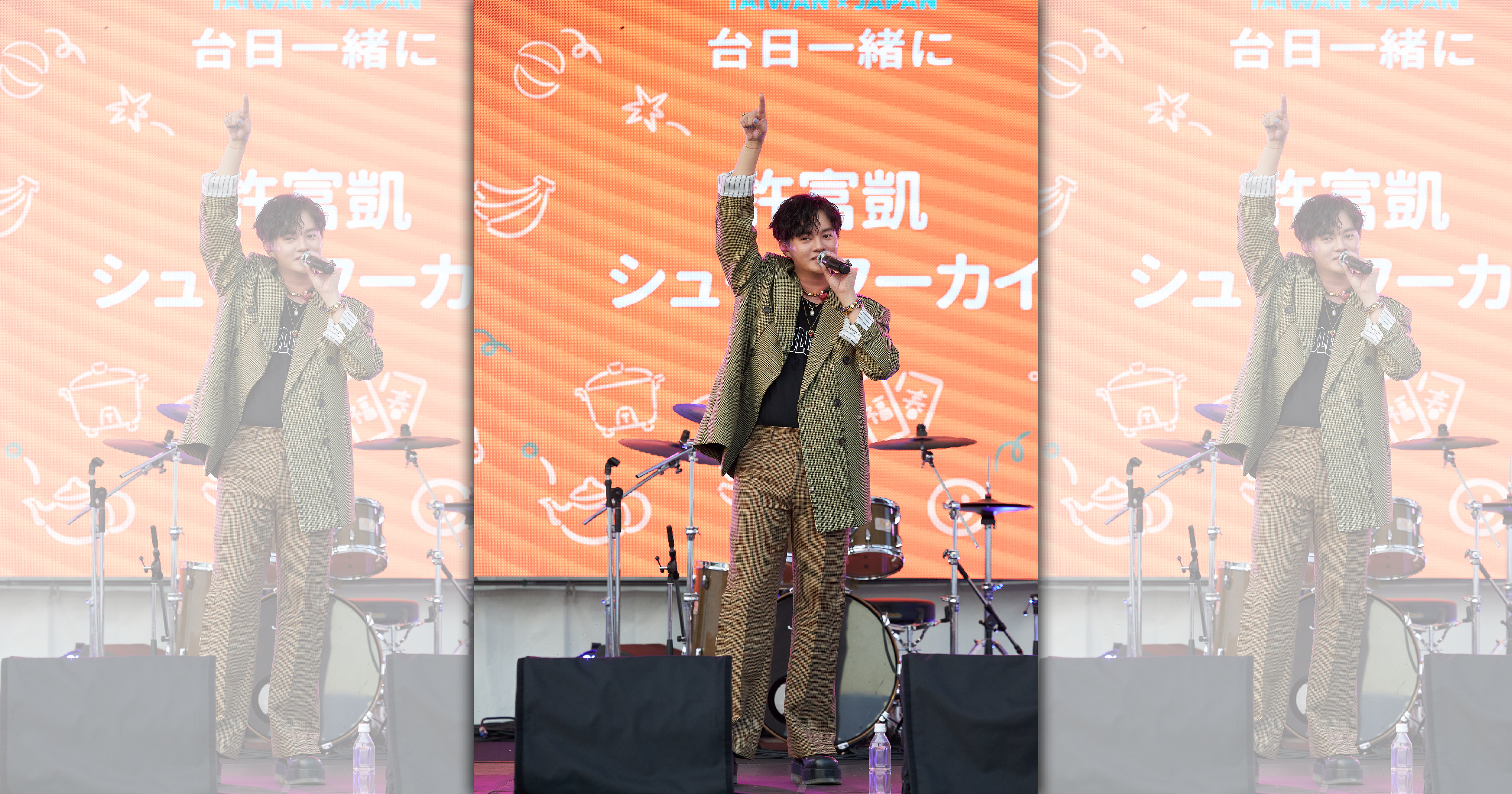 許富凱受邀赴日參加「Taiwan Plus」音樂節首日壓軸演出。（何樂音樂提供）