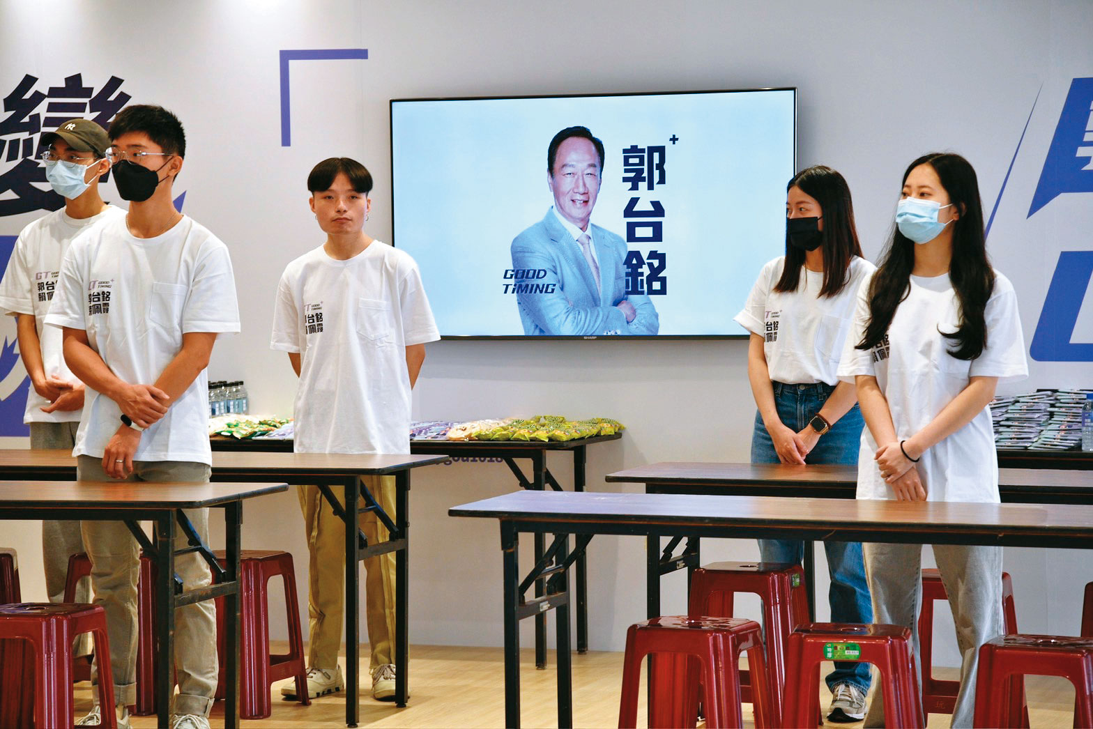 針對非6都縣市，郭陣營將採取「直營店」與「加盟店」概念，在各縣市拓展中、小型連署站。