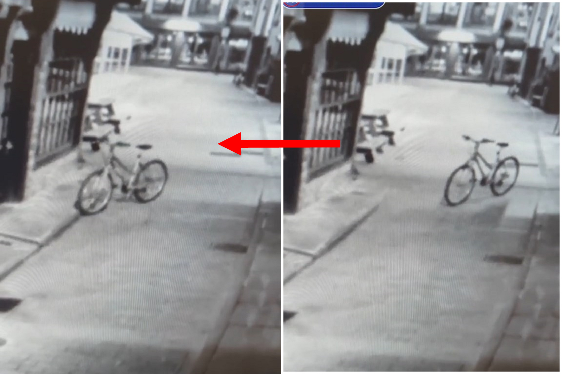 「超凶鬼城」超過500件鬧鬼案，又爆詭異事件！腳踏車無人駕駛自己動。（翻自《每日郵報》）