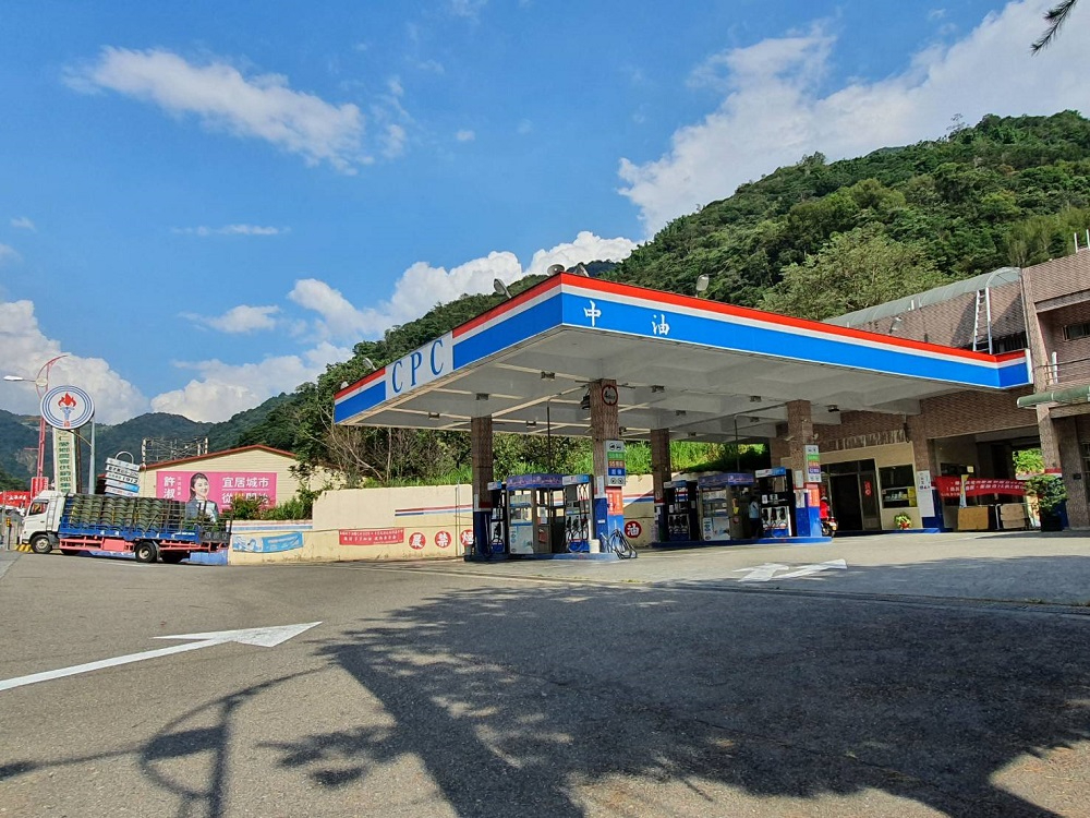 經過業斥資超過500萬元整理,中油聖本篤站已恢復營運。(翻攝台灣中油全球資訊網)