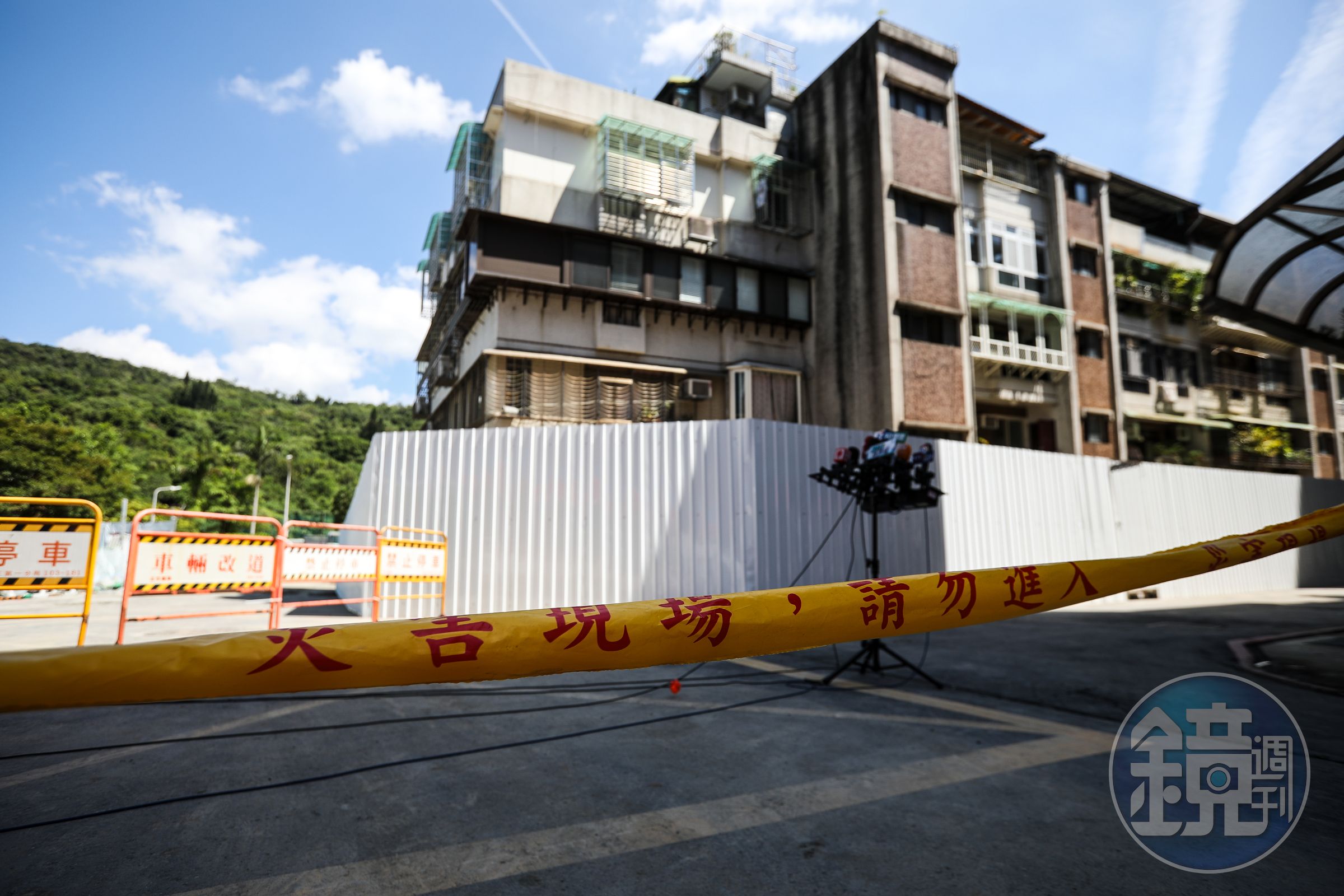 北市中山區大直街7日發生民宅坍塌意外,造成上百位住戶緊急撤離。(本刊資料照)