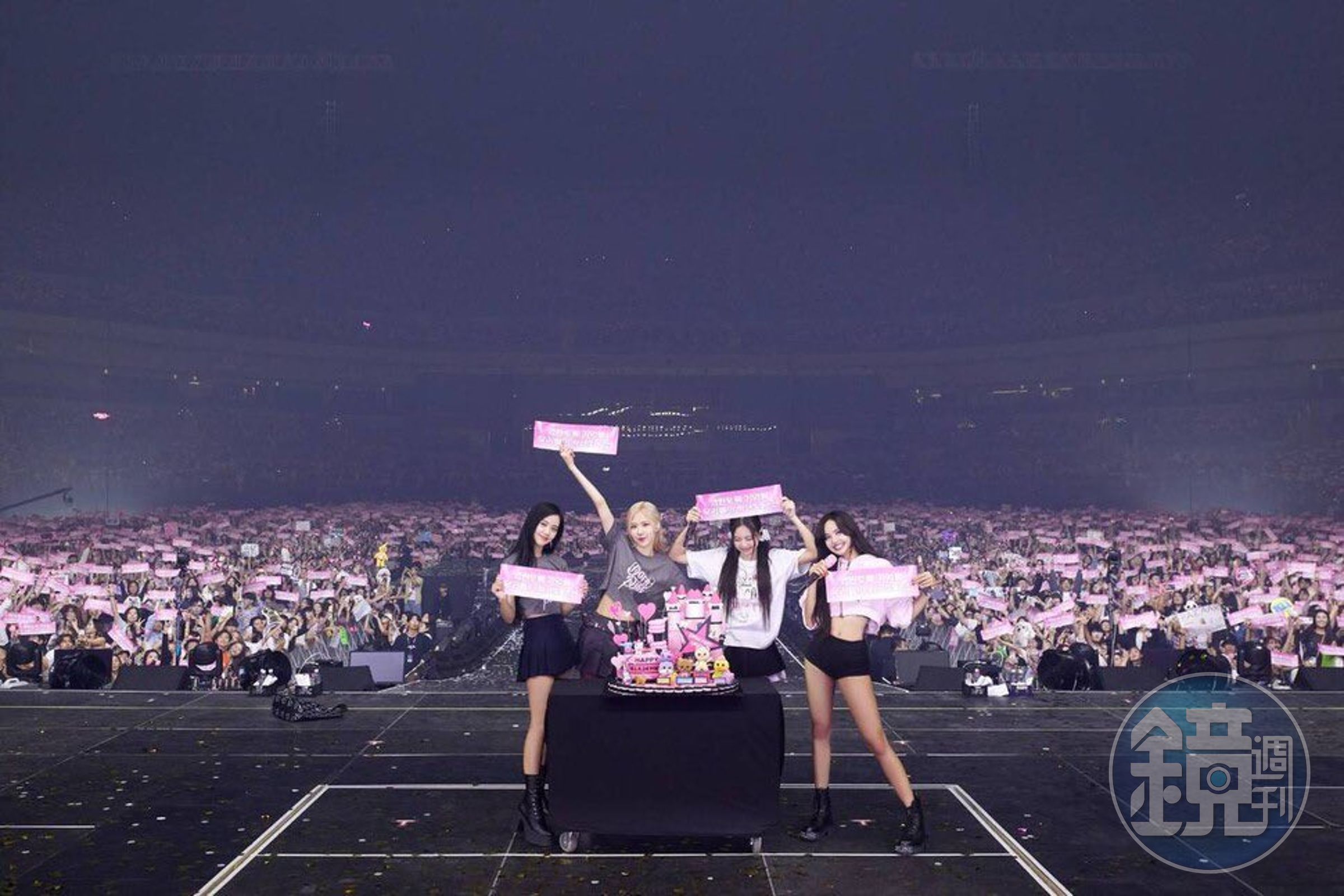 BLACKPINK上週末在首爾完成「BORN PINK」安可場，世巡落幕。（網路圖片）