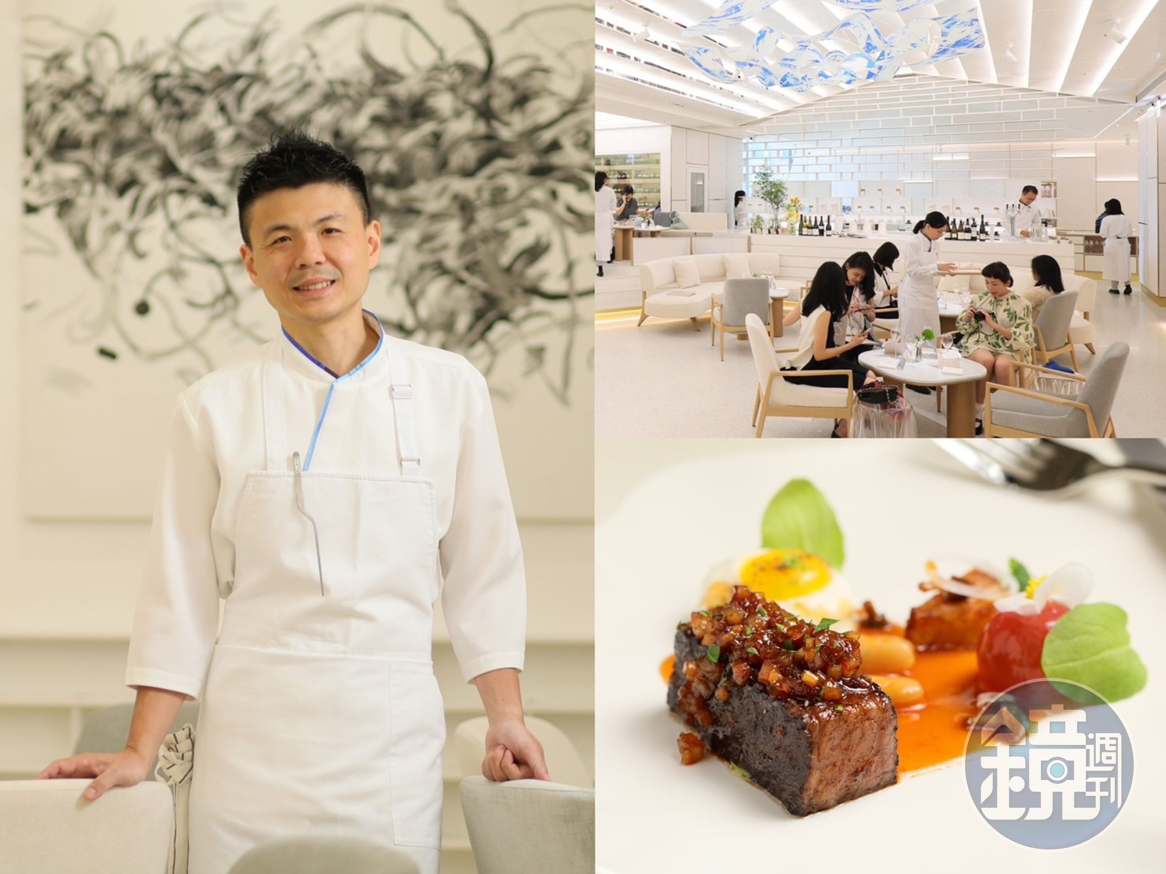 RAW前主廚黃以倫（Alain Huang）打造全新Fine Dining餐廳「A」，地點位於台北東區最新開幕的「Diamond Towers」。