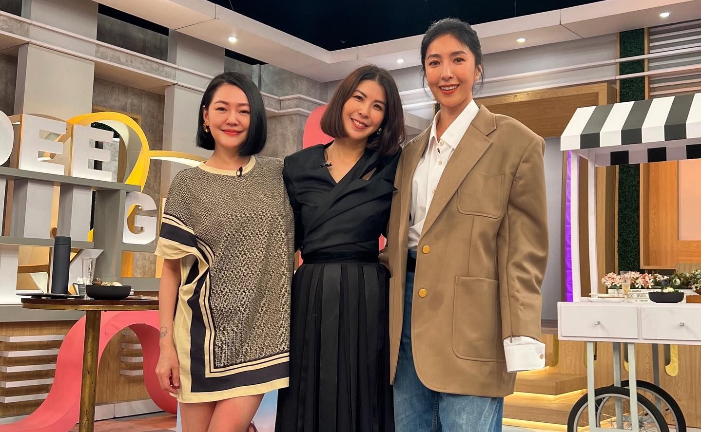 許茹芸與好姐妹楊謹華參加小S節目。（翻攝自許茹芸IG)