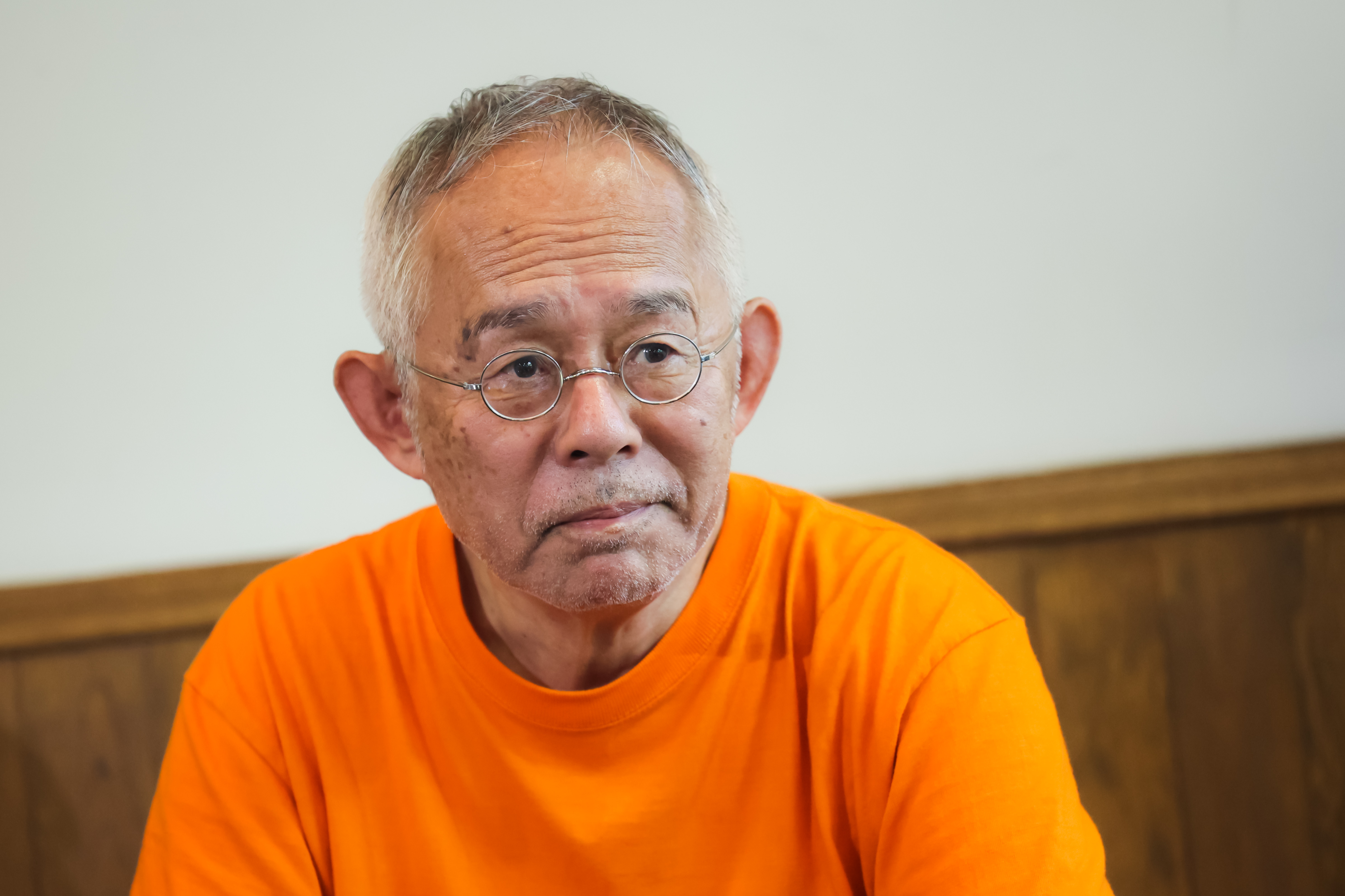 鈴木敏夫曾在《神隱少女》上映時來過台灣,發現「無臉男」出場時日本觀眾都會哭,但台灣觀眾都在笑,對於兩邊文化差異感到很驚訝。(甲上娛樂提供)