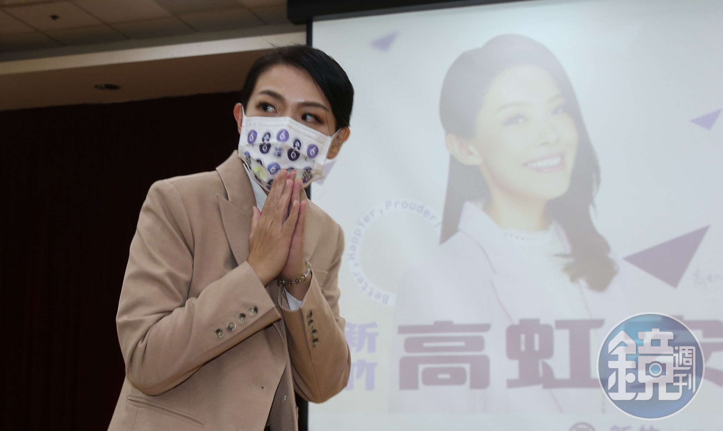 高虹安透過新竹市府新聞稿回應表示,會虛心檢討並向表現的縣市請益。(本刊資料照)