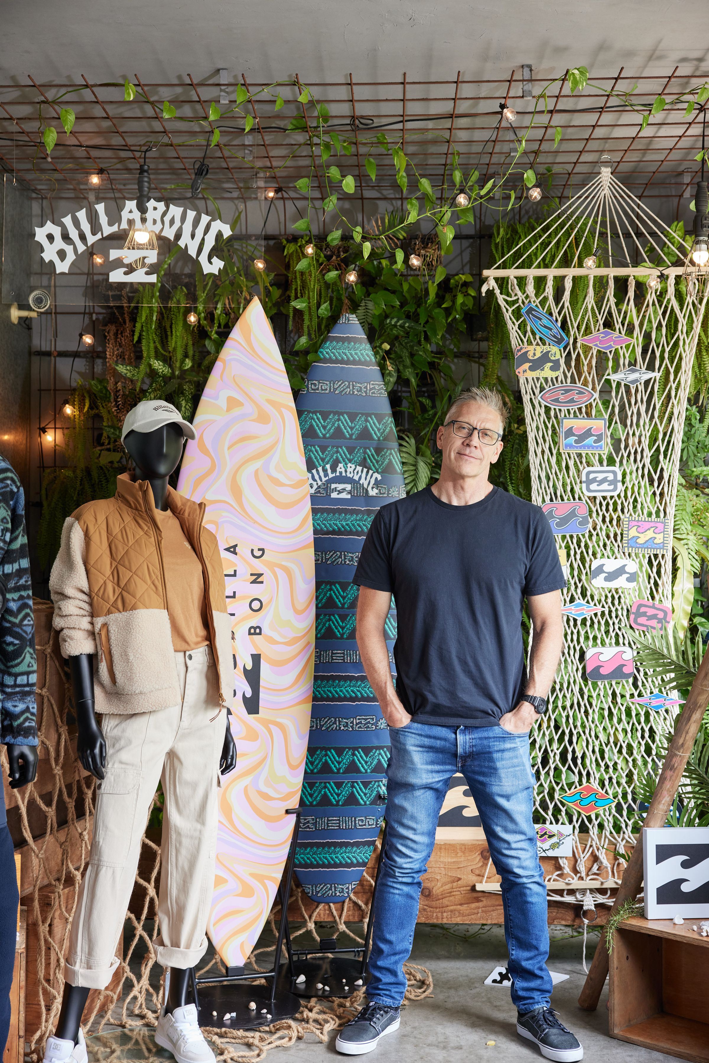 總經理Clayton Wholley說BILLABONG將持續進化。