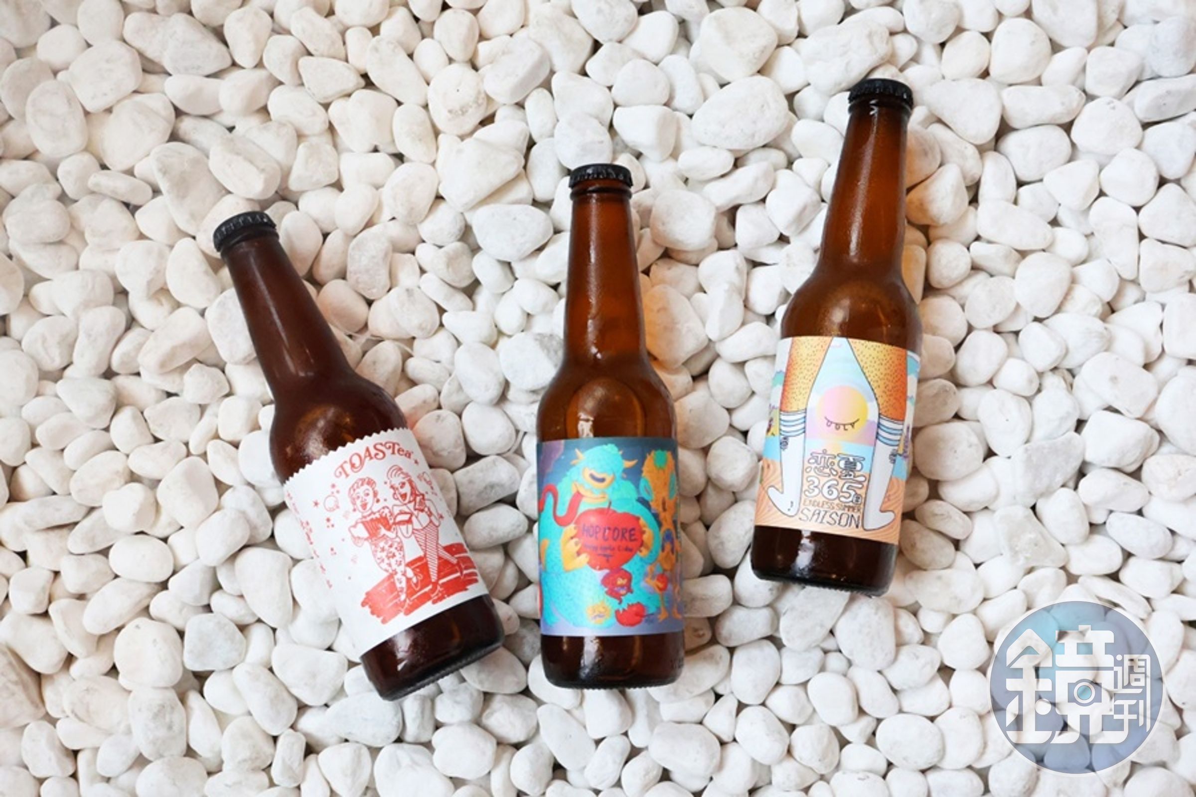 TOK挑選新北市的精釀啤酒品牌「酉鬼」合作,提供更有趣的味蕾刺激。(TOK提供)