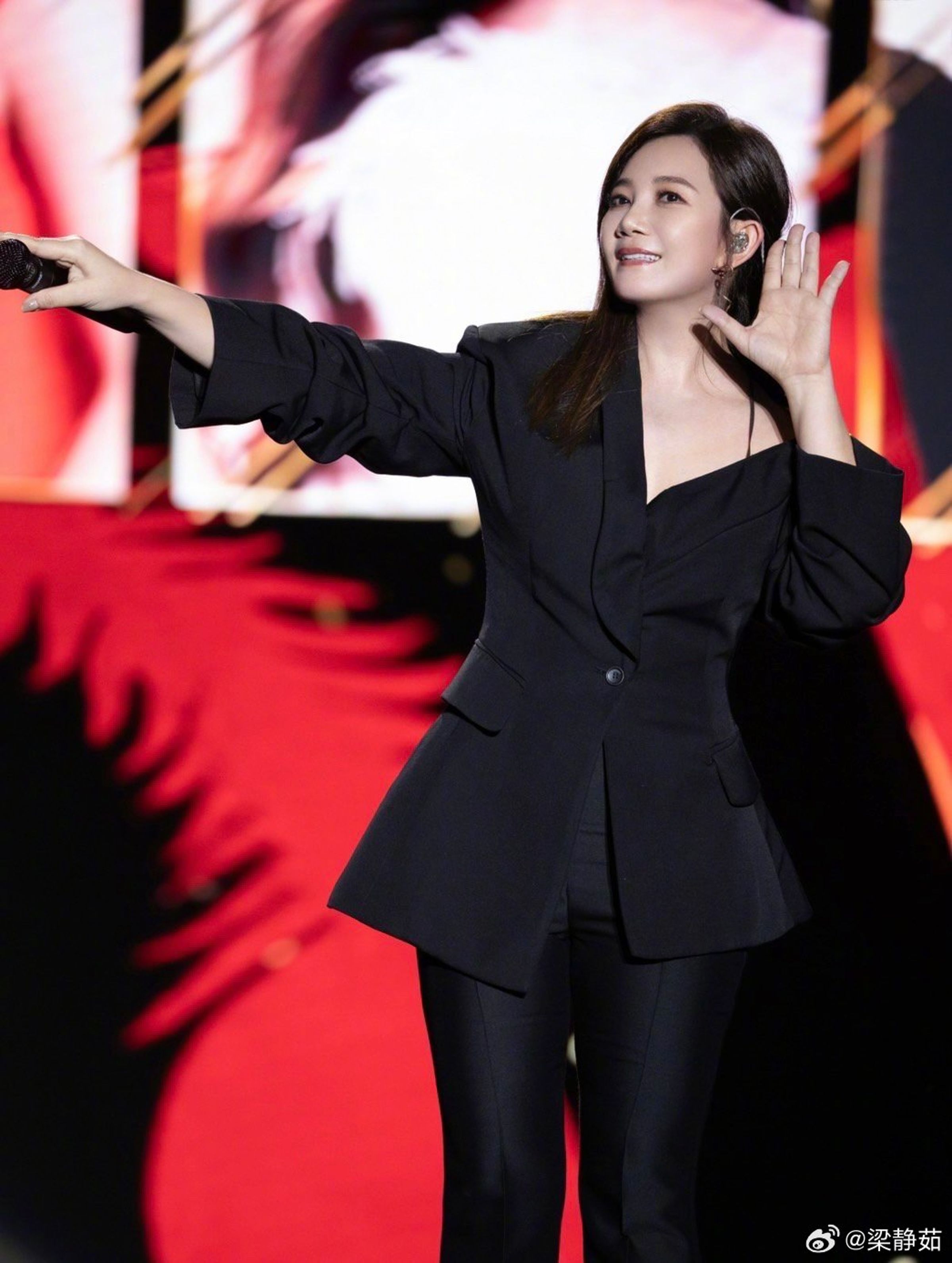 梁靜茹最近在大陸舉辦巡迴演唱會。（翻攝自梁靜茹微博）