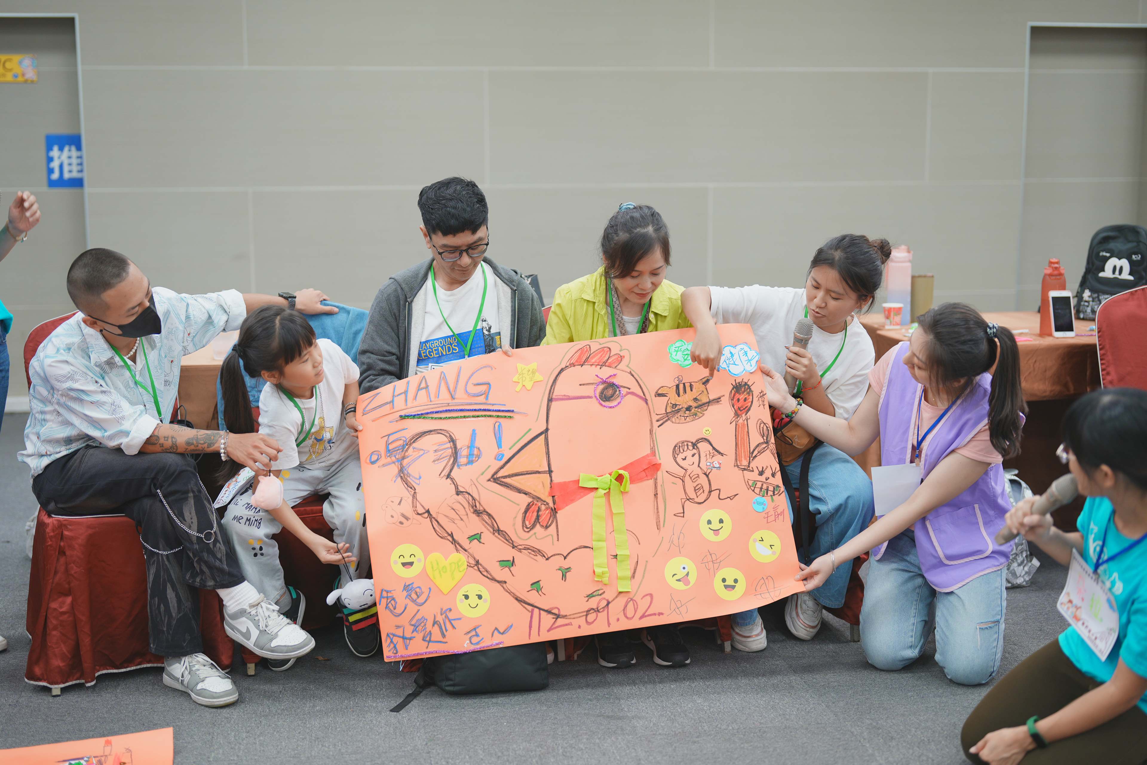 癌症希望基金會以「我們這一家」為主題，舉辦2023年的癌友家庭親子營，協助癌友家庭與癌共處。（癌症希望基金會提供）