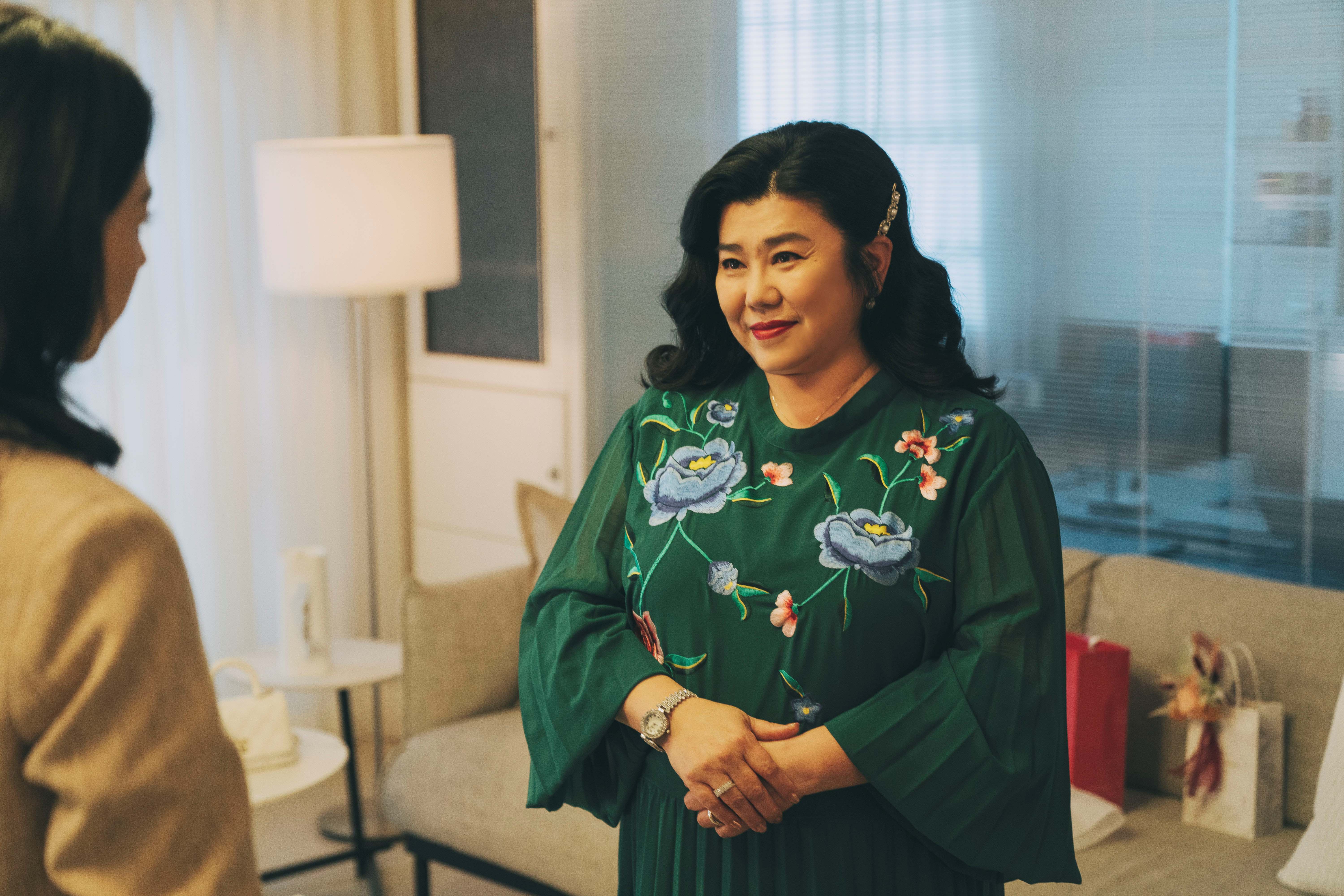 林美秀首度以冷豔形象演出電影。（Catchplay提供）