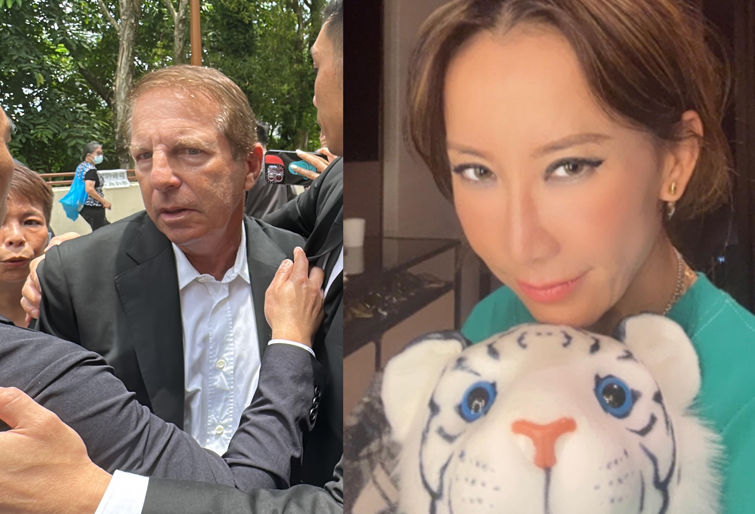 本刊掌握極秘協議內容，Bruce因為李玟驟逝、婚沒離成，除了省一棟6億賠罪豪宅別墅，還有約台幣16.2億元的贍養費。（右圖翻攝IG、左圖本刊資料照）