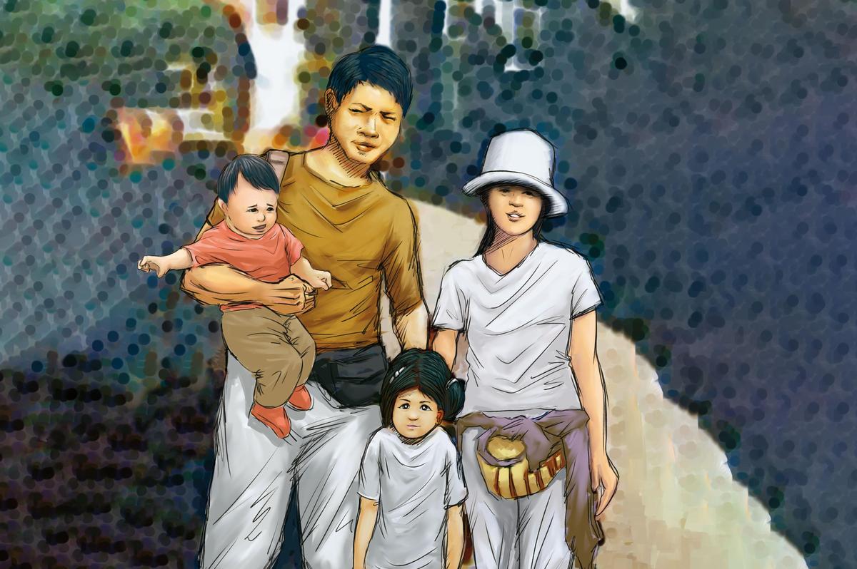 巴黎銀行前經理諸慶2003年遭司法追殺冤判有罪而死，家人還遭司法追殺，檢察總長邢泰釗替他提非常上訴後，今獲最高法院認同。因諸慶恩英年早逝，未留有全家福照，本刊以繪圖方式呈現其當年全家福。