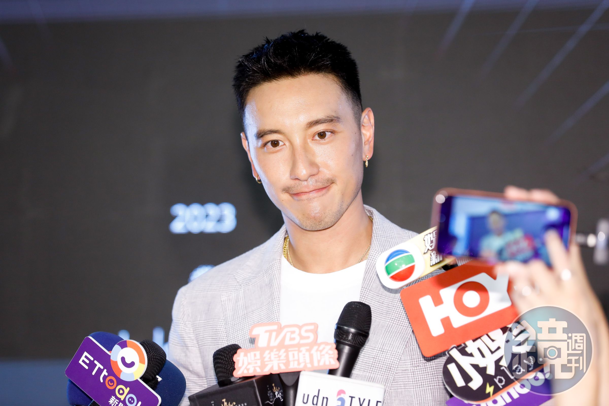 王陽明和蔡詩芸對於婚變口徑一致。