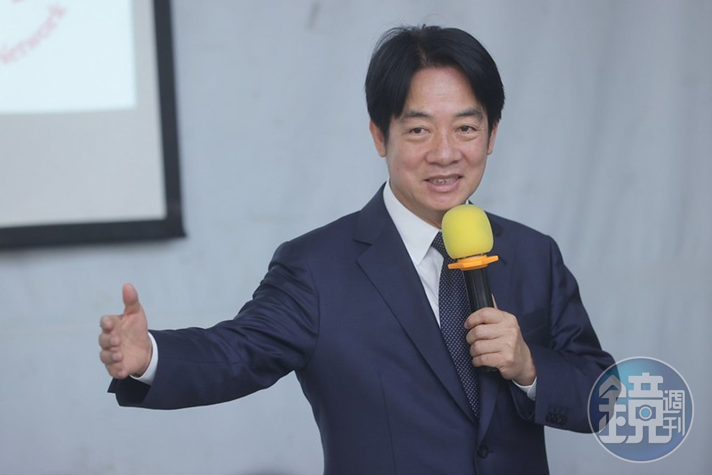 賴清德出席「亞洲步道聯盟祕書處揭牌暨營運說明國際記者會」致詞。(總統府提供)