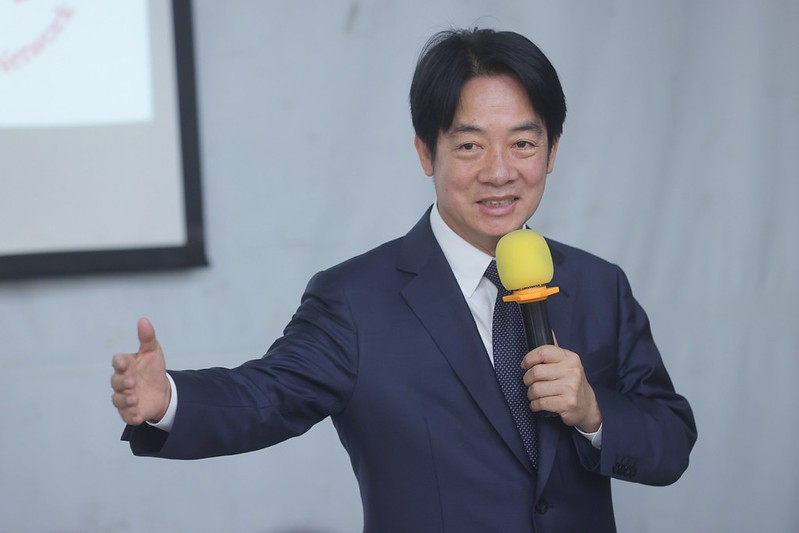 賴清德出席「亞洲步道聯盟祕書處揭牌暨營運說明國際記者會」致詞。（總統府提供）