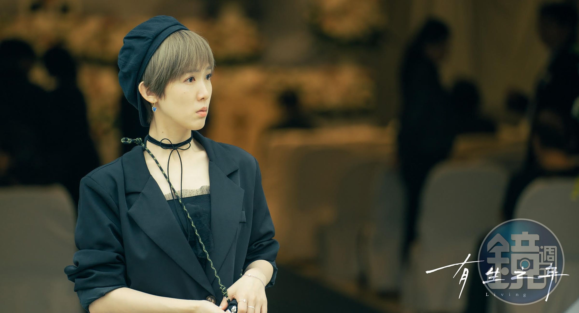 孫可芳在劇中飾演逗趣的紅茶女神。（TVBS提供）