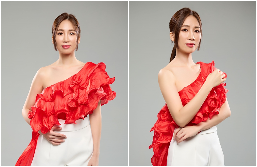 台語歌手向蕙玲趕在中秋前夕,推出以月亮為主題的新專輯《酒醉的月亮》。(豪記唱片提供)