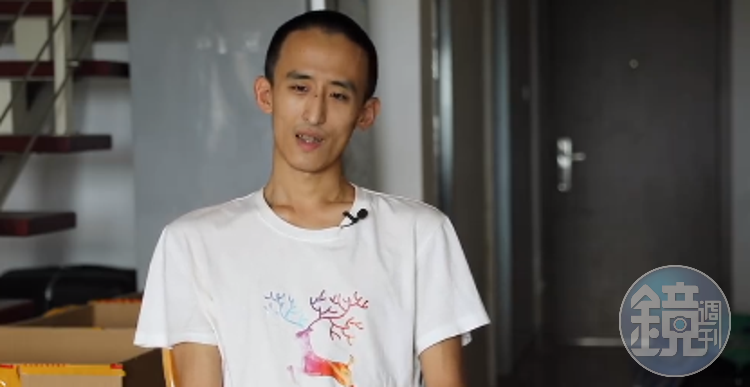 張炘煬對現在的生活感到滿意。（翻攝九派新聞微博）
