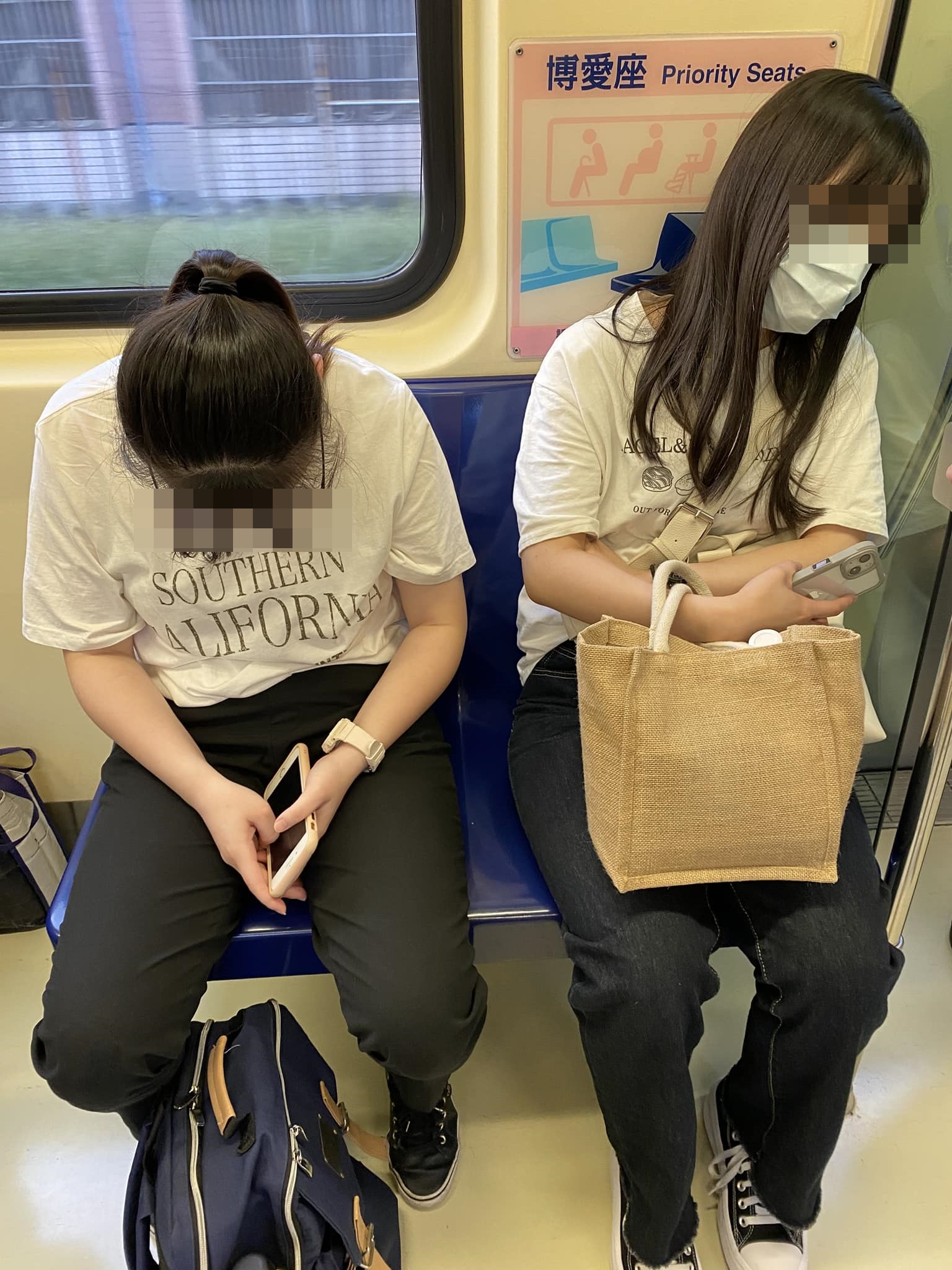 李昂今天發文解釋為何發文,是因為拒絕讓座的女學生對她多次翻白眼。(翻攝自李昂臉書)