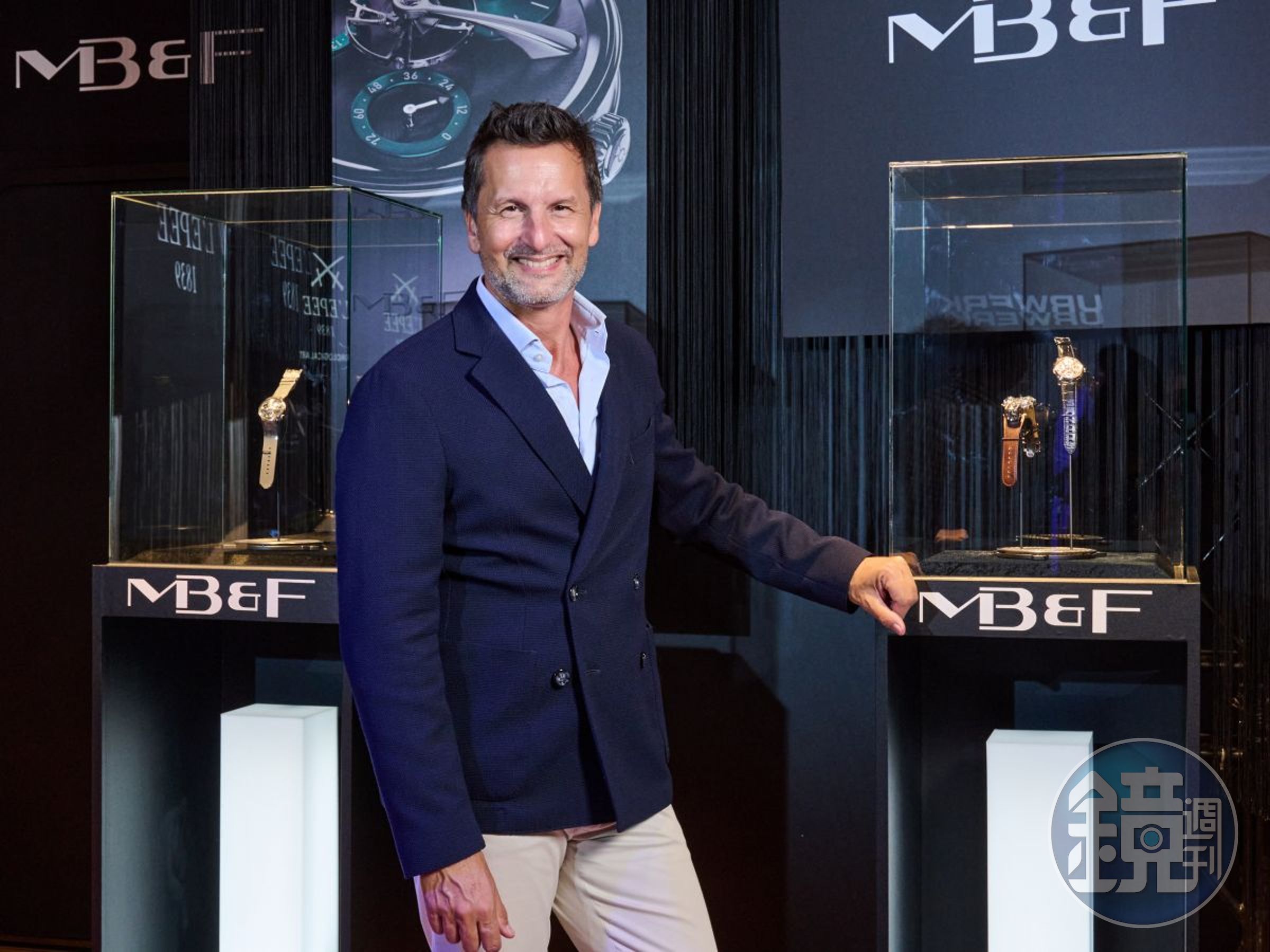 MB&F 創辦人 Maximilian Busser自2019年之後終於用次造訪台灣市場，並帶來MB&F LM Split Escapement EVO「台北限定版」。