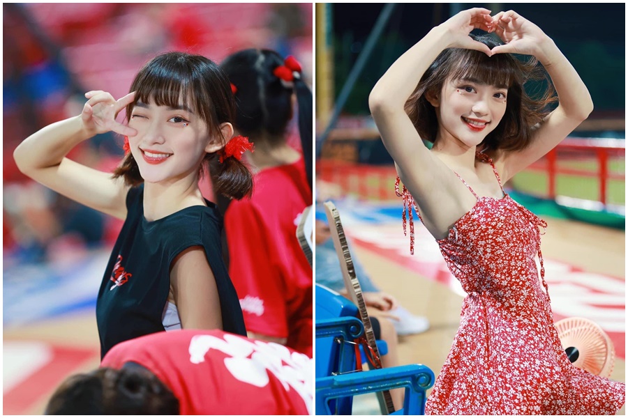 中職味全龍啦啦隊練習生寧寧遭球迷肢體觸碰，在IG警告「但請不要觸碰我的身體」。（翻攝自寧寧 Ning Ning臉書）