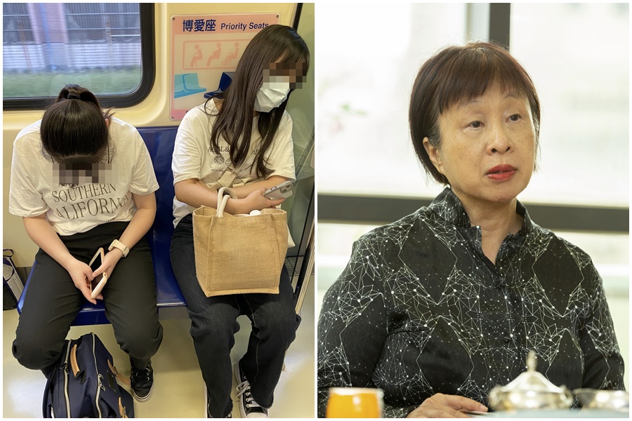 自稱被李昂公審的女乘客在Dcard論壇發聲，說當天李昂氣色比她好很多，並自言自語地說「我再試一次，看誰要讓座給我」。（翻攝自李昂臉書，本刊資料照）