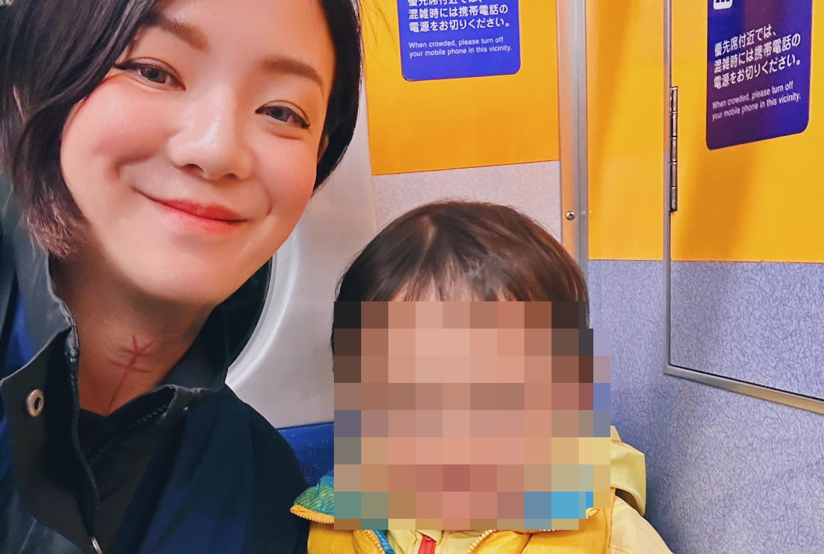 博愛座議題近日在台灣引發熱議，歐陽靖今po文提到，日本博愛座不給人「休息」的，是留給「不坐下會有危險」的人。（翻攝自歐陽靖臉書）