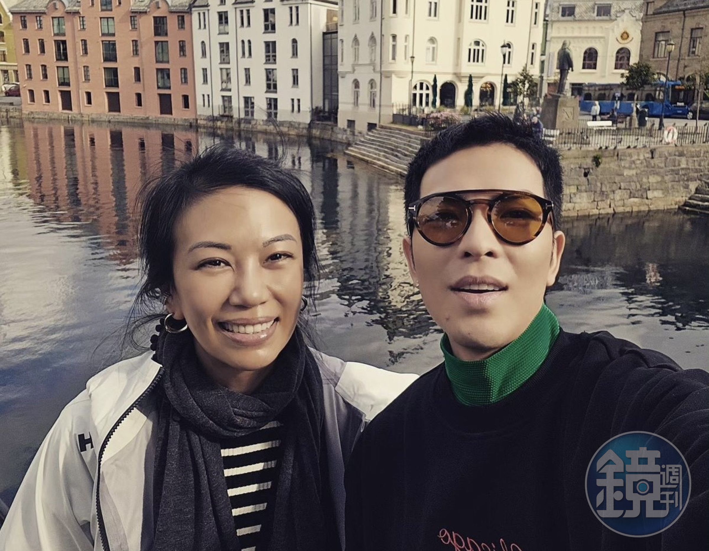蕭敬騰與經紀人女友林有慧越愛越大方。（翻攝自蕭敬騰IG）