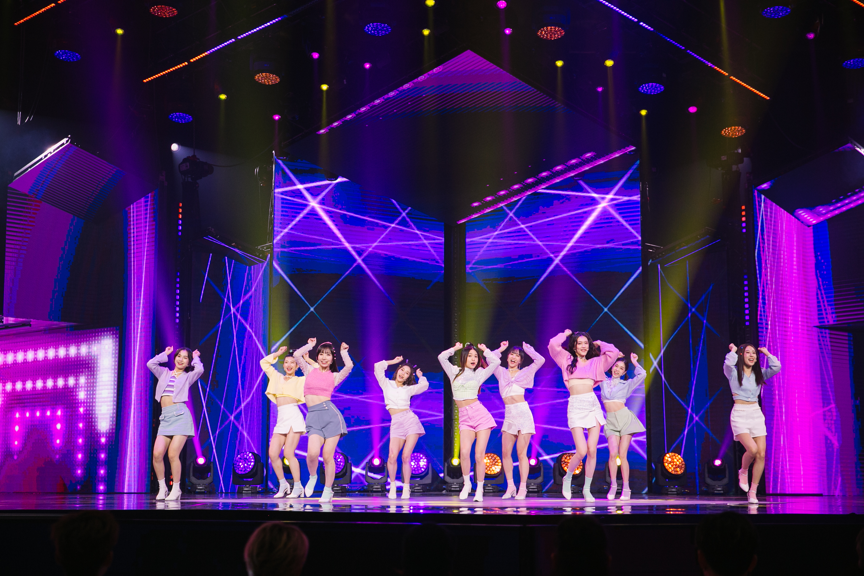 《未來少女》播出熱度受到韓國娛樂公司注意，派代表到台灣「尋才」。（踢帕娛樂提供）