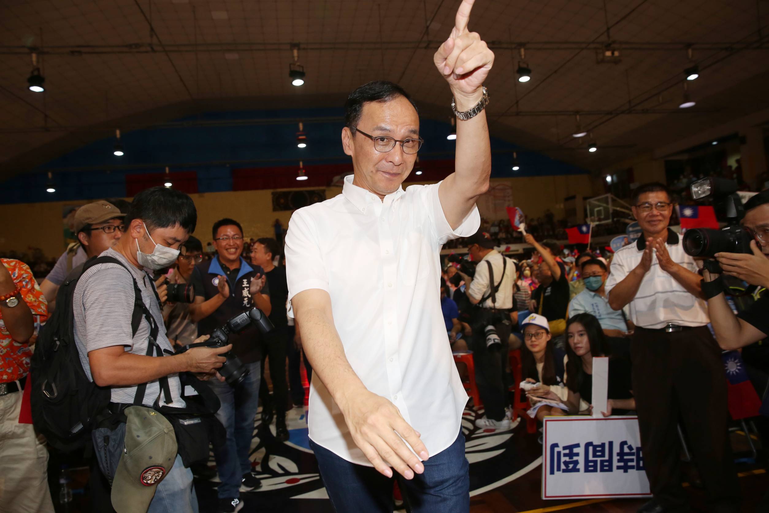 朱立倫表示,希望大家小我小一點、大我大一點,團結以大局為重。(本刊資料照)