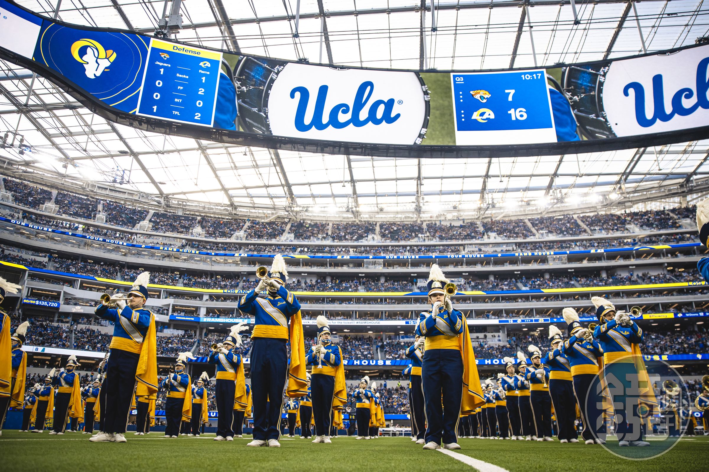 UCLA棕熊行進樂隊將在國慶大會演出。（文總提供）