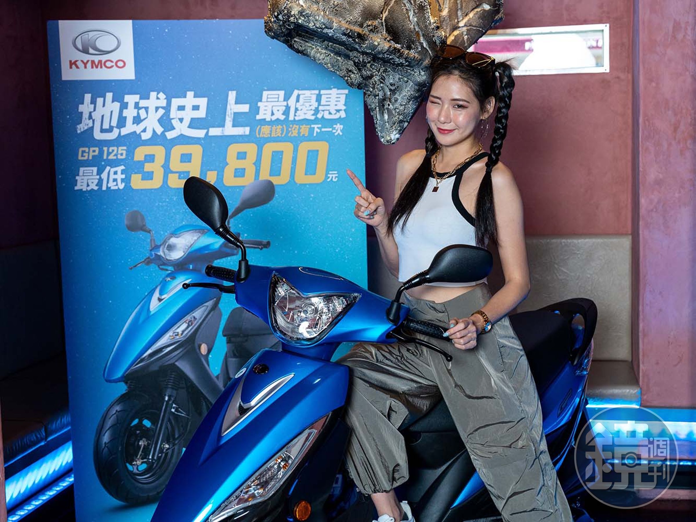 GP125祭出免四萬的優惠，截至活動結束日，總計繳出超過六萬五千張的訂單。