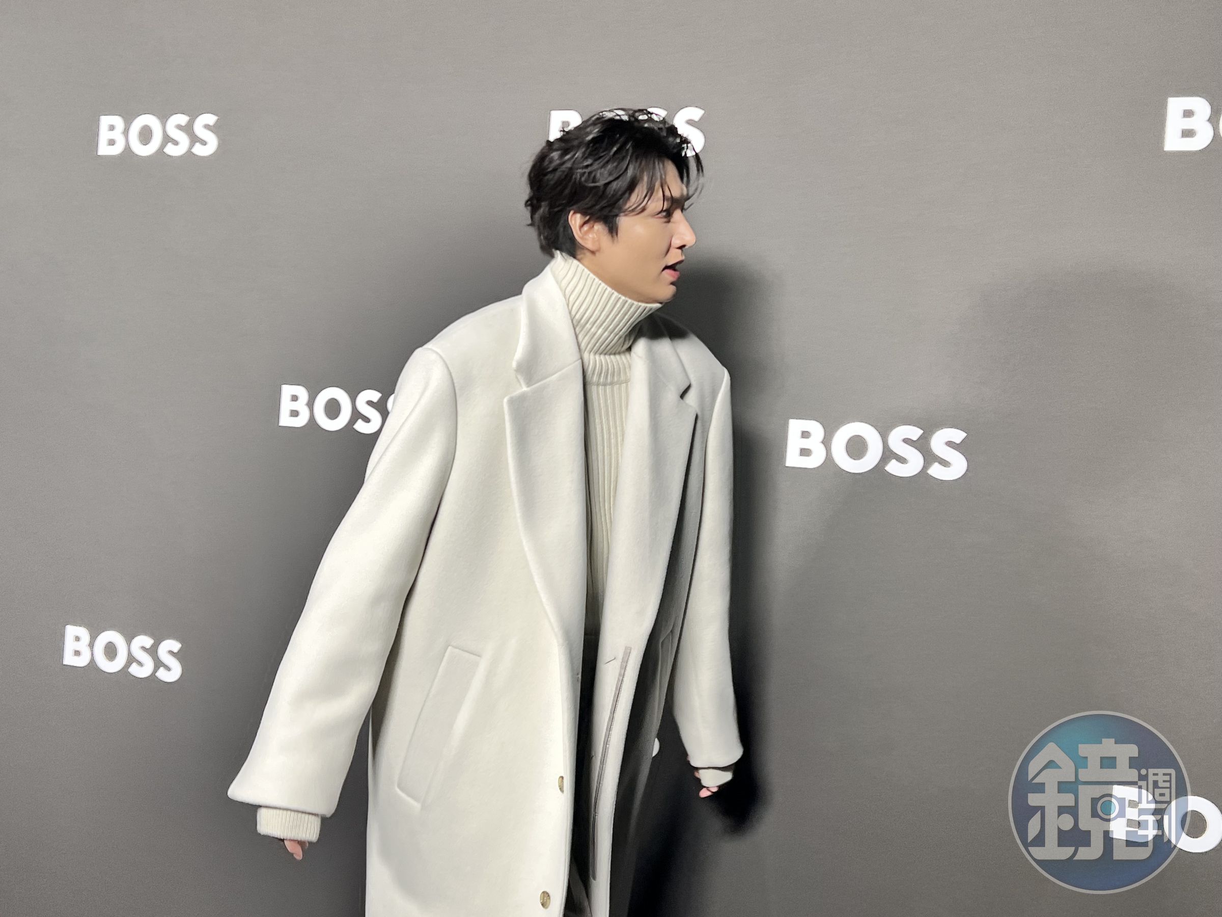 從BOSS全球代言人李敏鎬到場之後,現場尖叫聲就始終沒停過,可見得他受歡迎的程度。